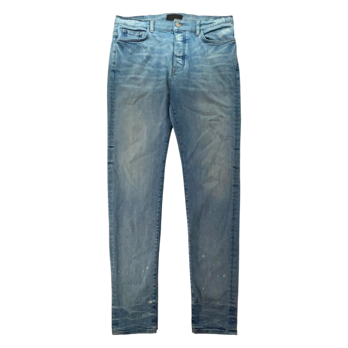 Amiri Staggered Light Wash & Baby Blue Jeans
