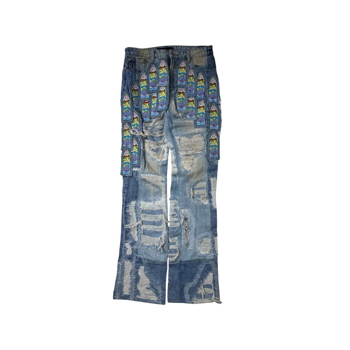 Who Decides War Fusion Light Wash Jeans