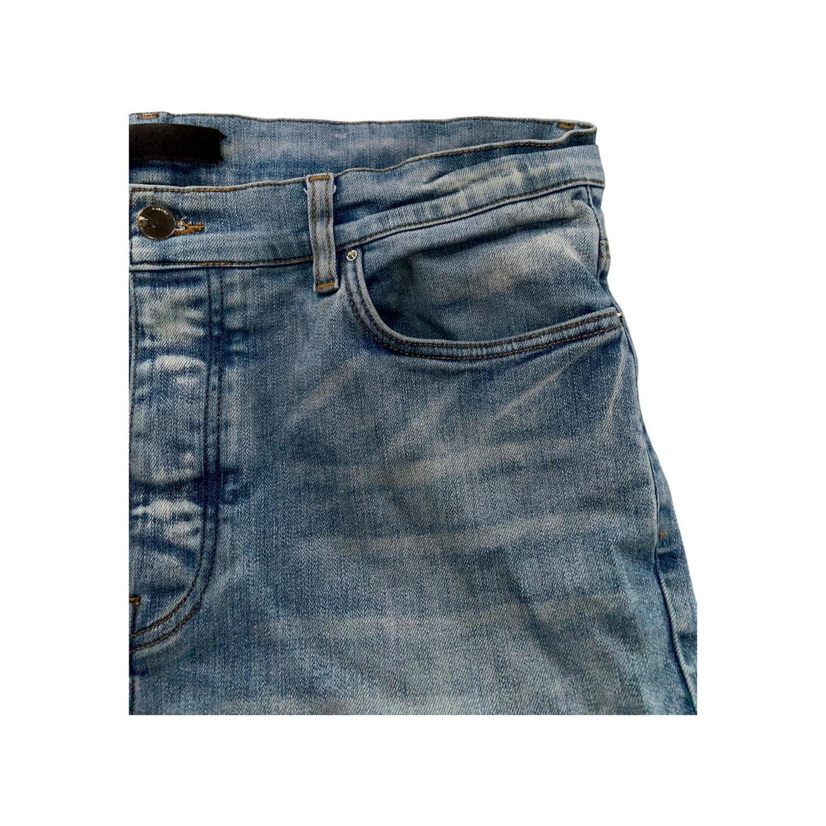 Amiri Staggered Light Wash & Baby Blue Jeans