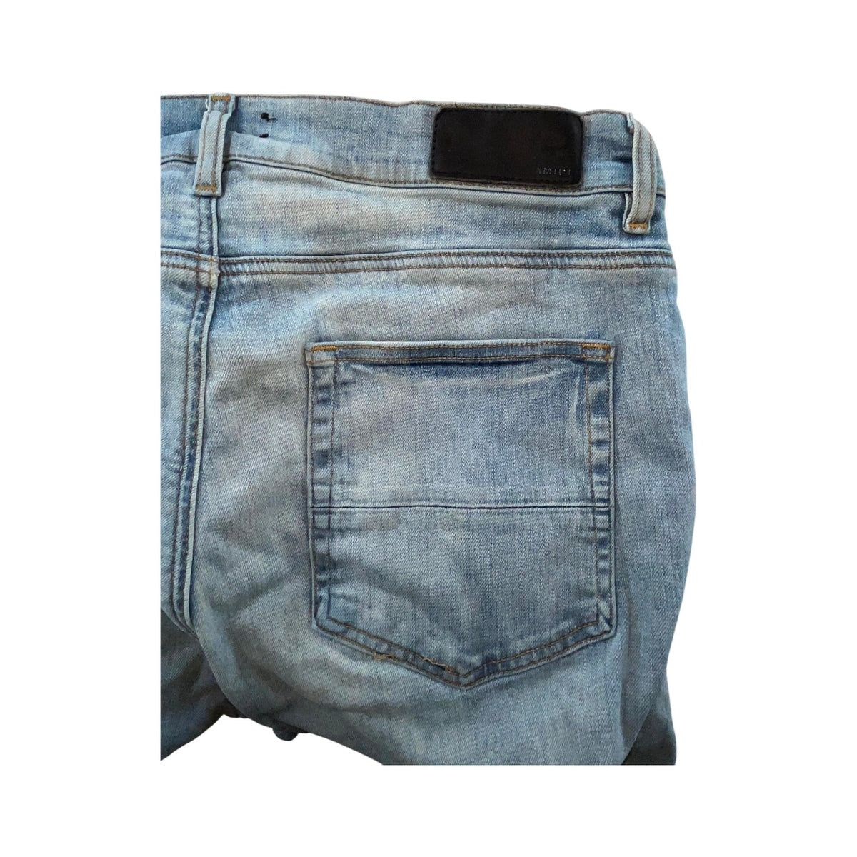 Amiri Staggered Light Wash & Baby Blue Jeans