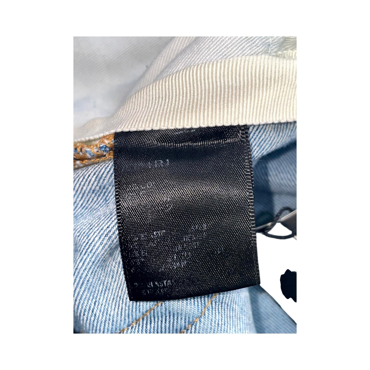 Amiri Staggered Light Wash & Baby Blue Jeans