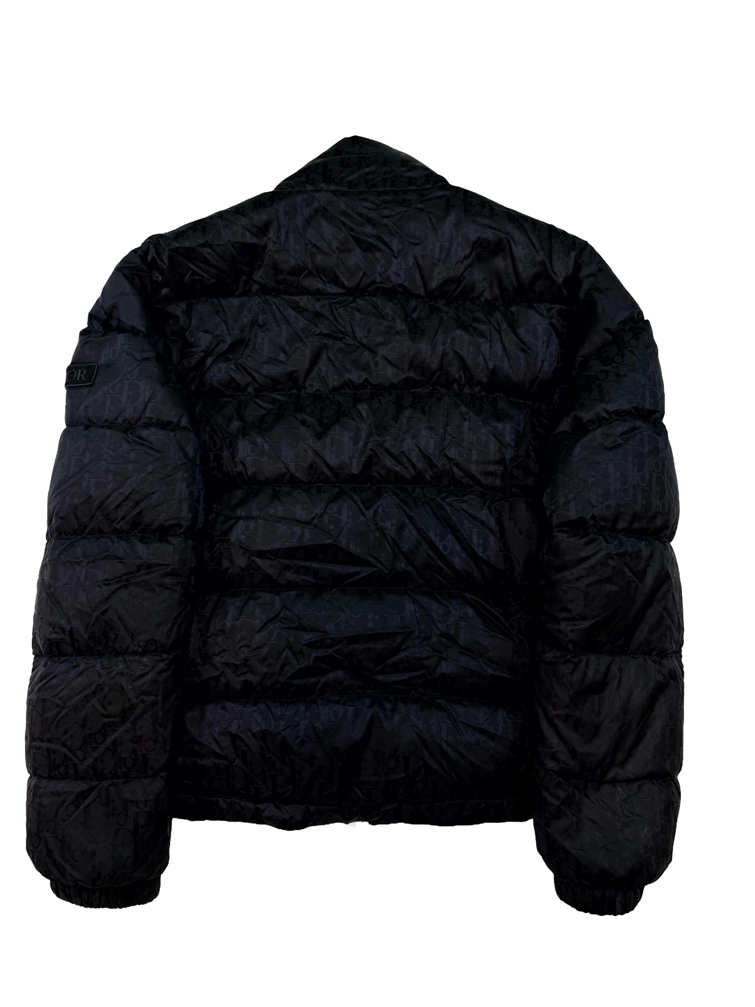 Dior Oblique Puffer Black Jacket