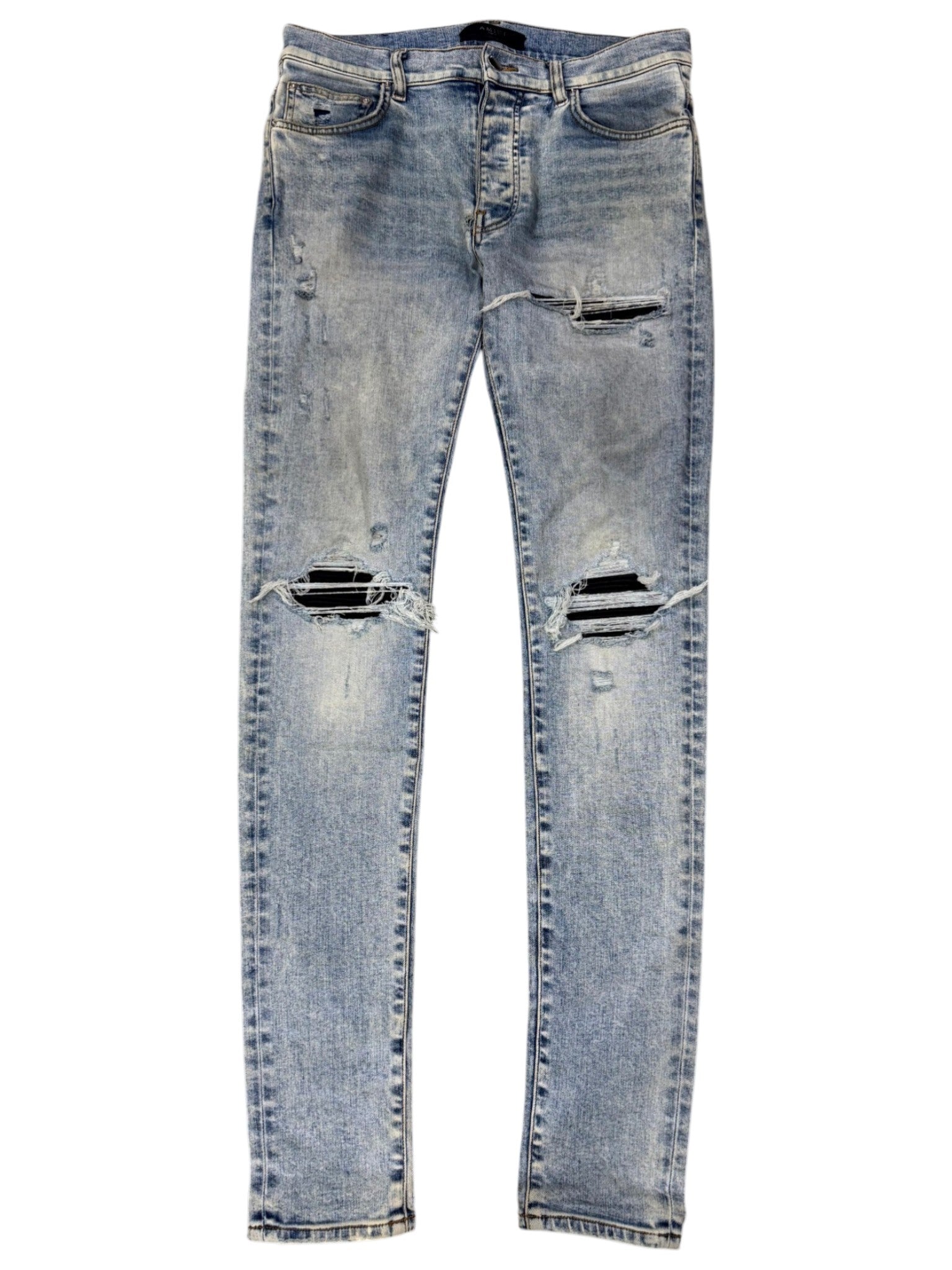 Amiri Patch MX1 Stone Wash & Black Jeans