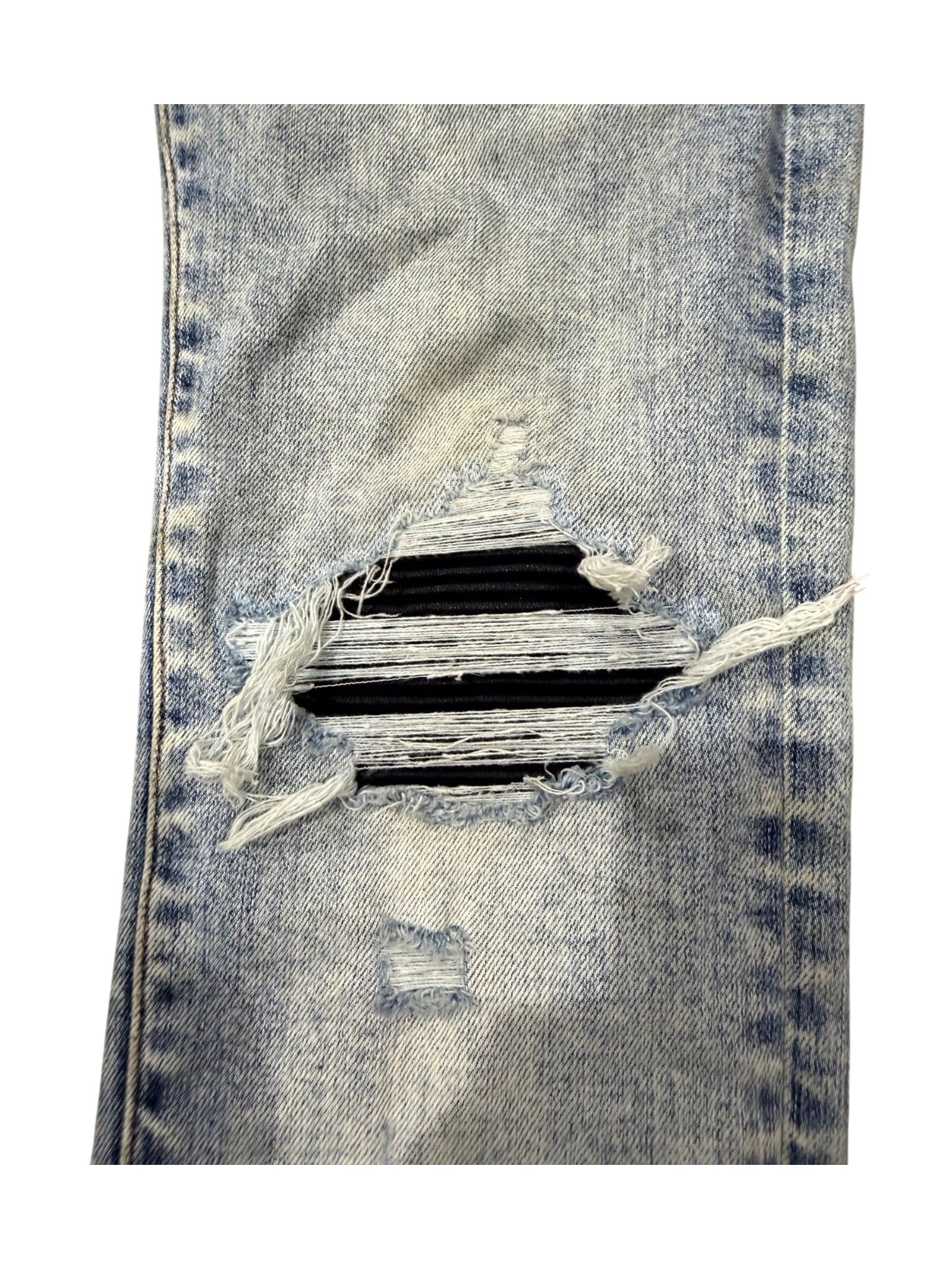 Amiri Patch MX1 Stone Wash & Black Jeans
