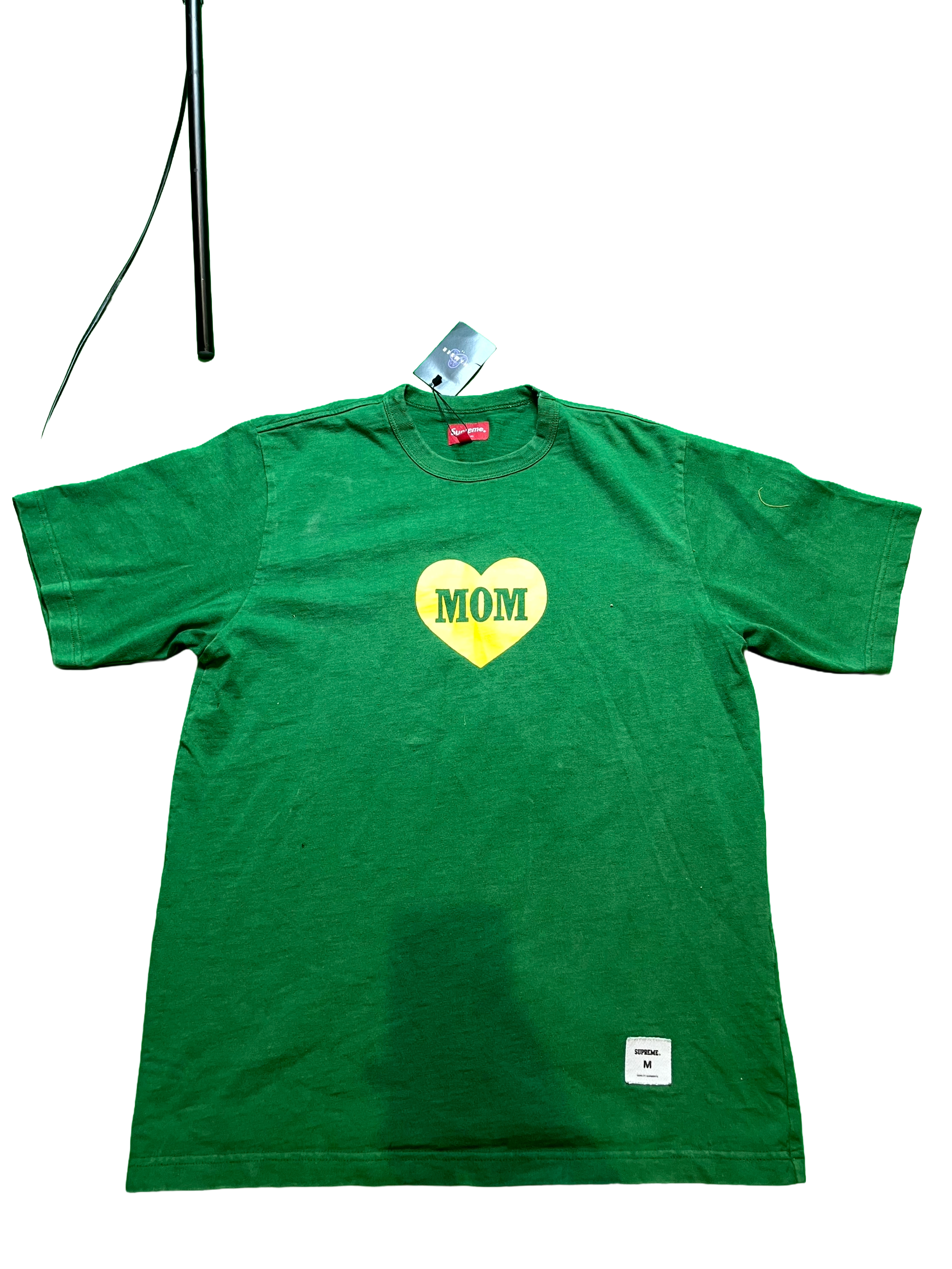Supreme Green & Yellow Love Mom Tee