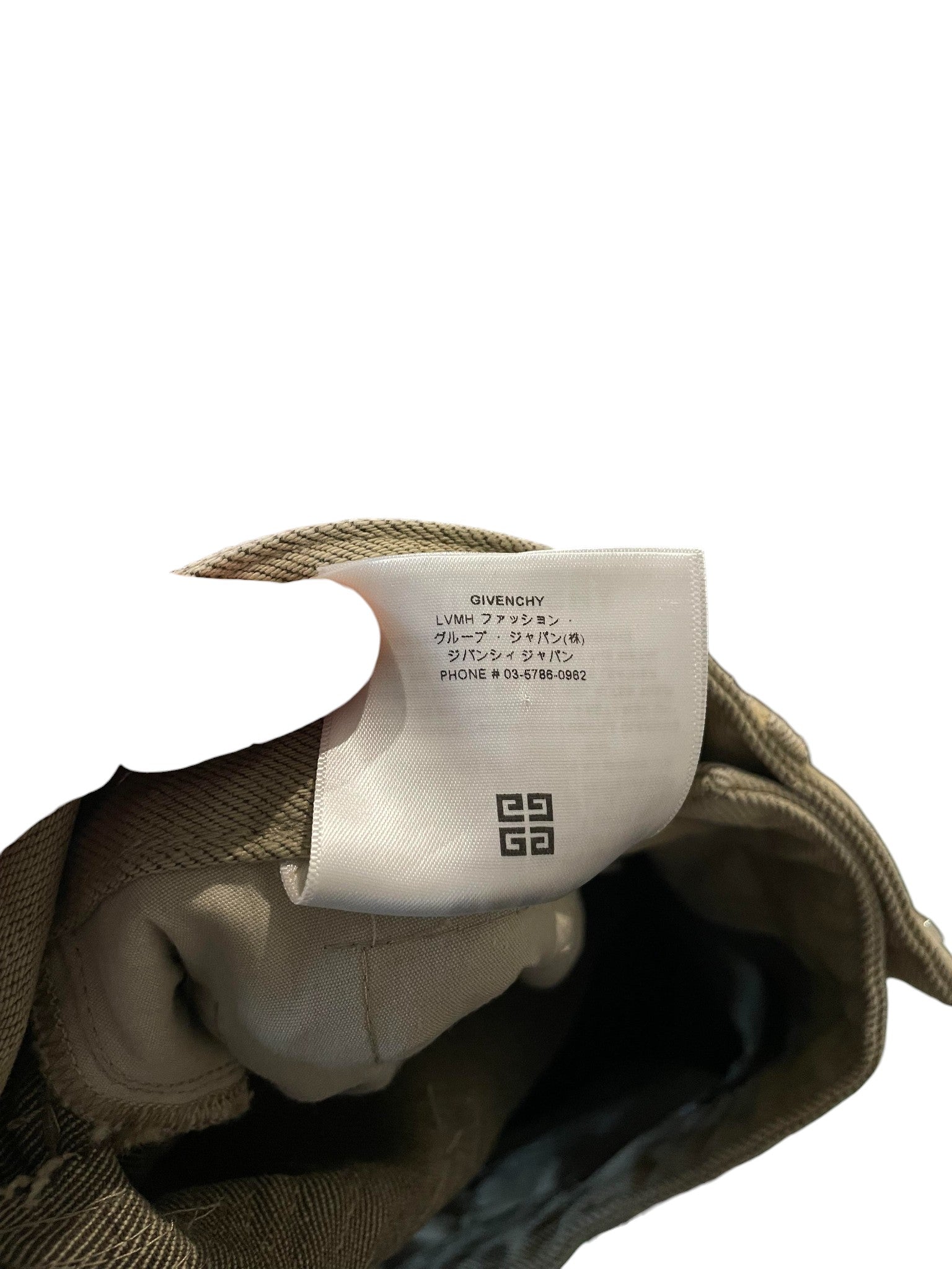 Givenchy Distressed Ribbed Jeans