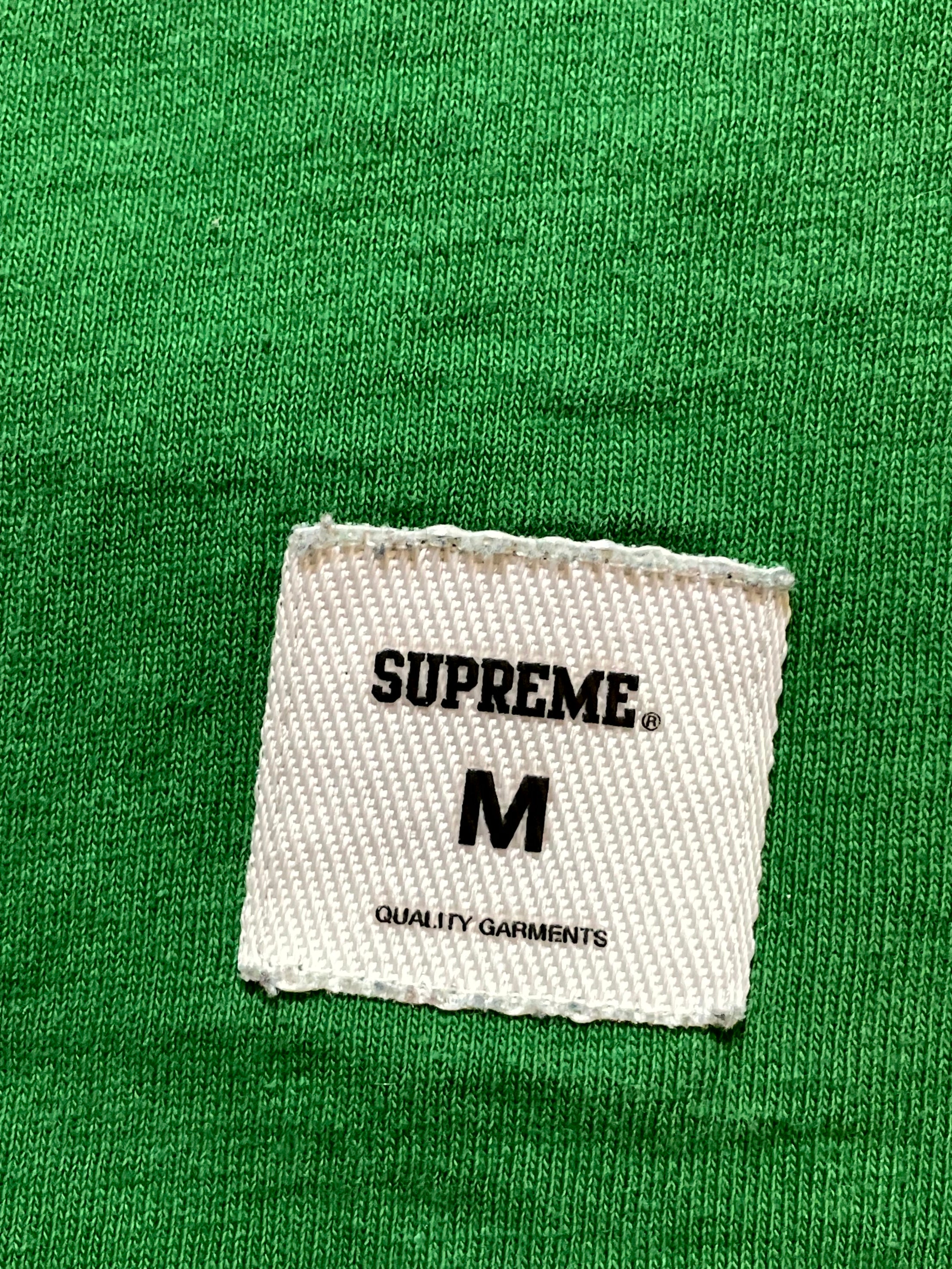 Supreme Green & Yellow Love Mom Tee