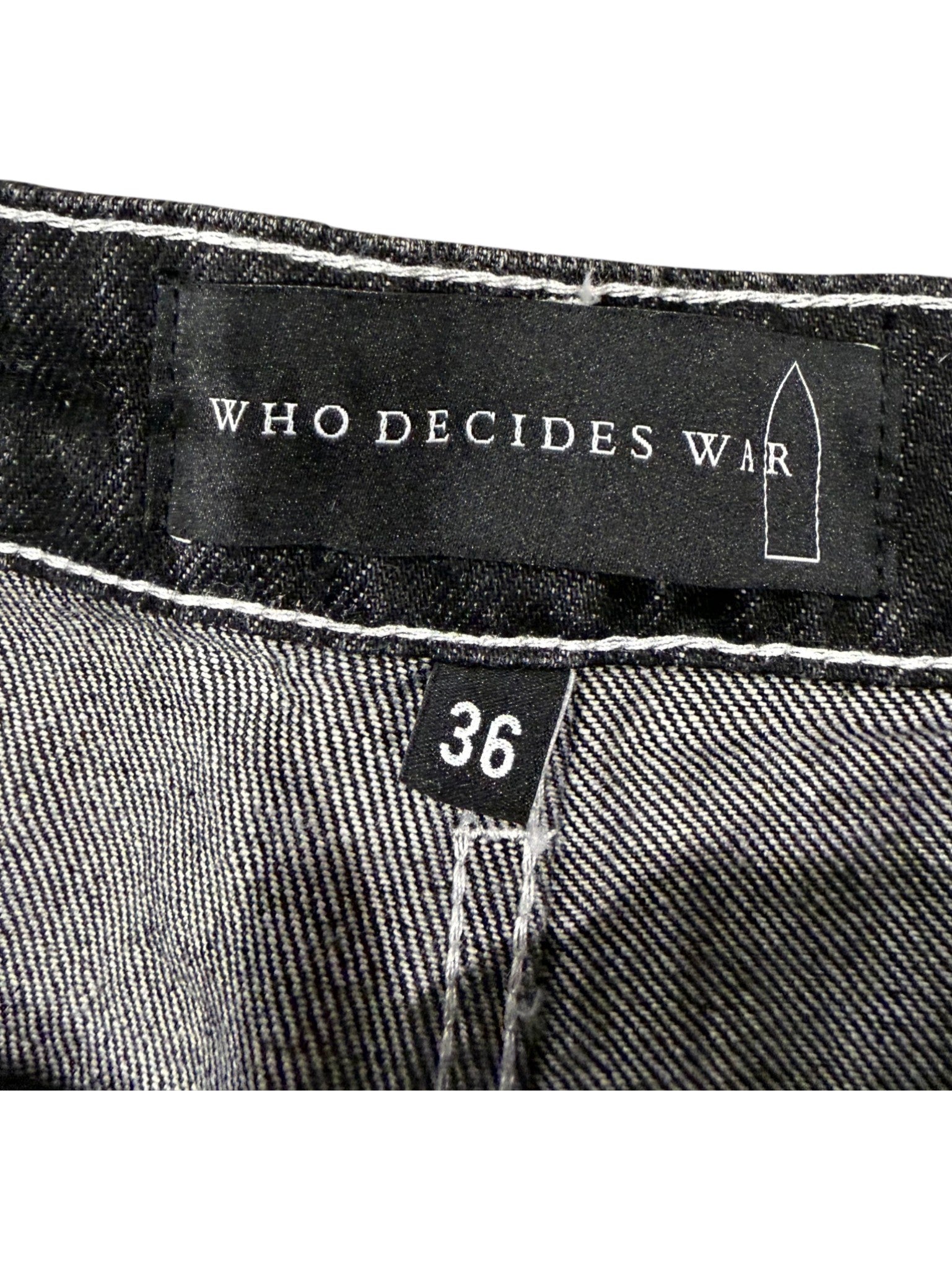 WDW Ultra Flare Denim Black Jeans
