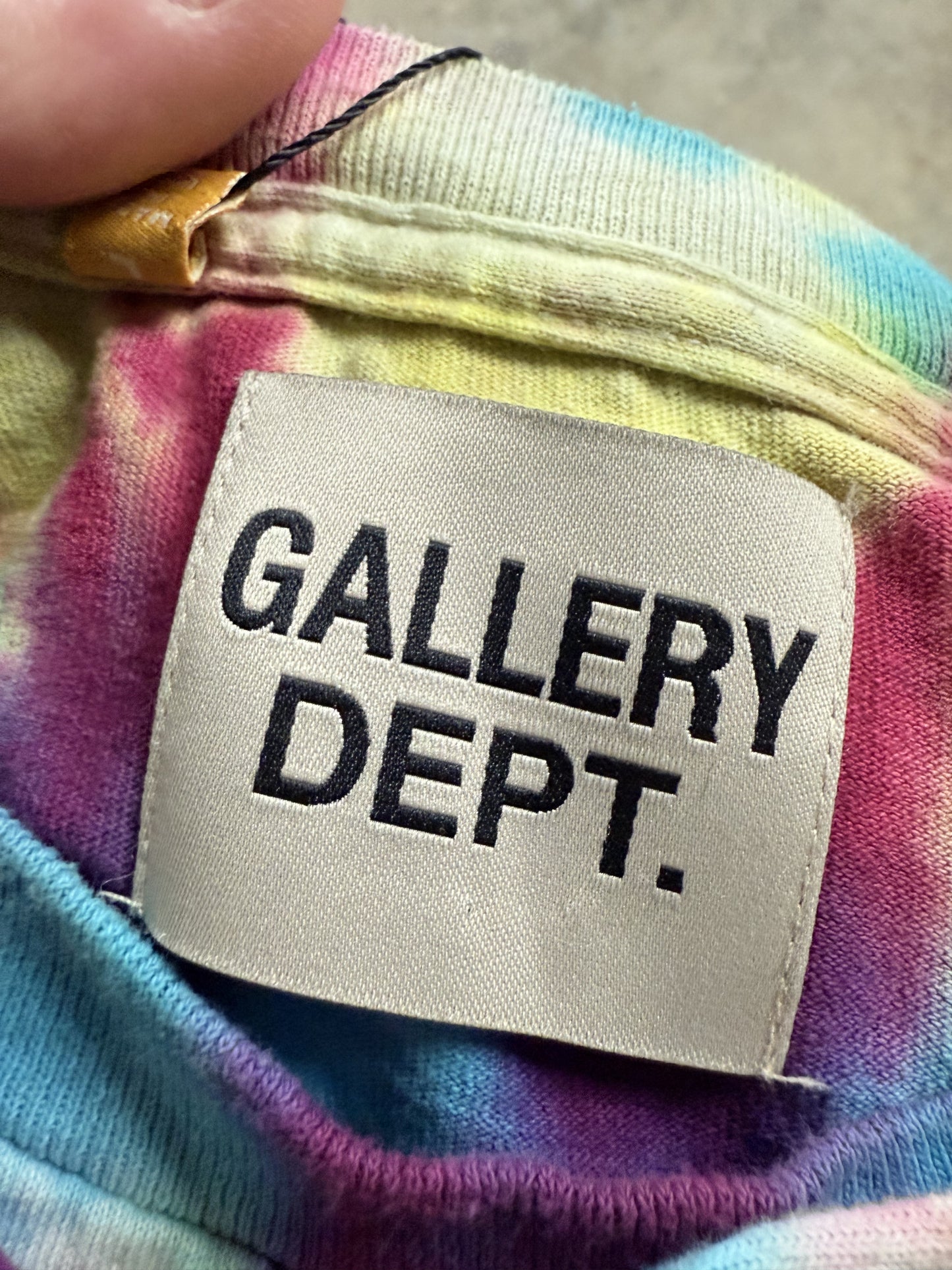 Gallery Dept Freak Show Tee Tie Dye Used Large