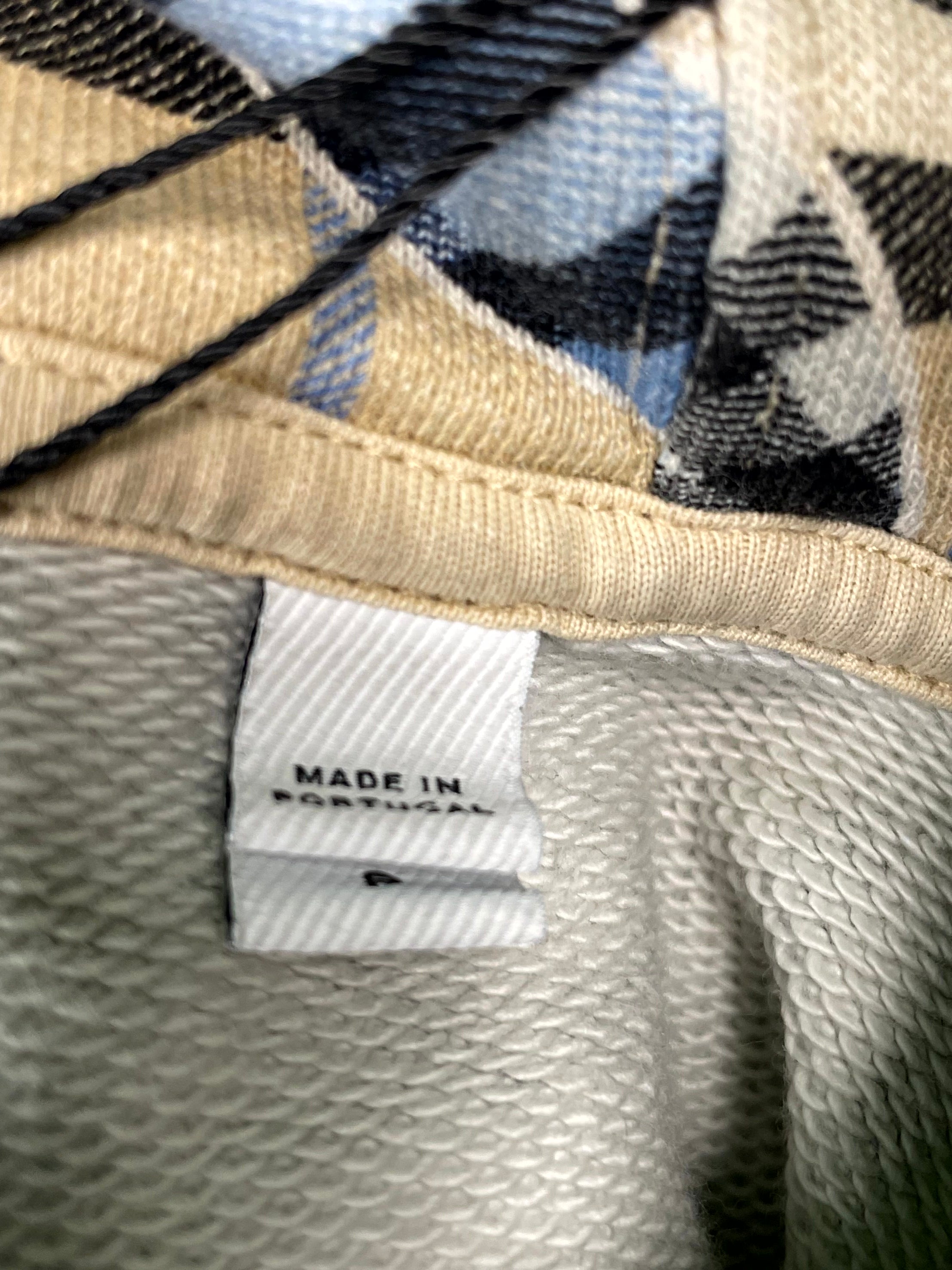 Burberry Monogram All Over Blue Tan Hoodie
