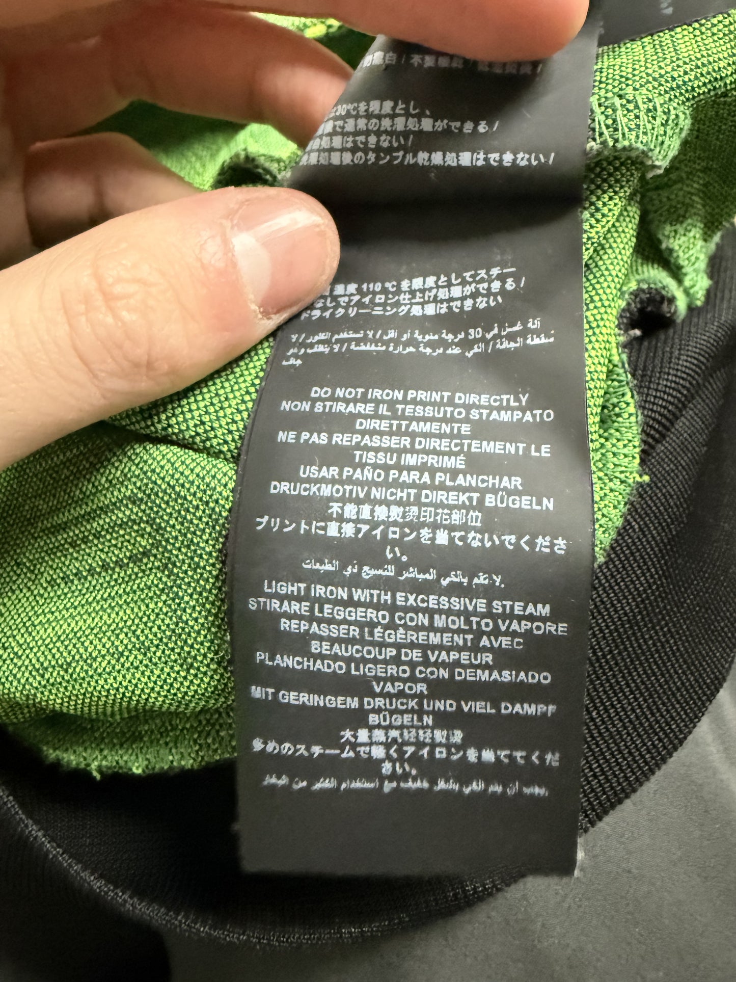 Palm Angels Track Jacket Green Lime Used XL