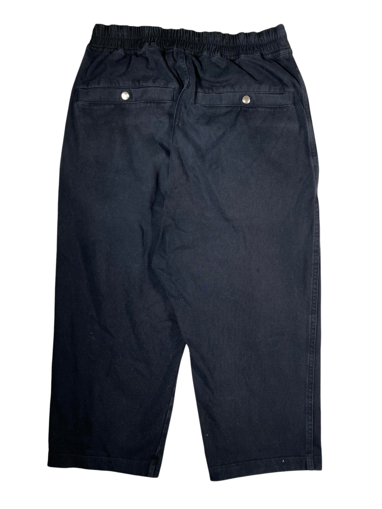 Rick Owens Black Cargo Sweats