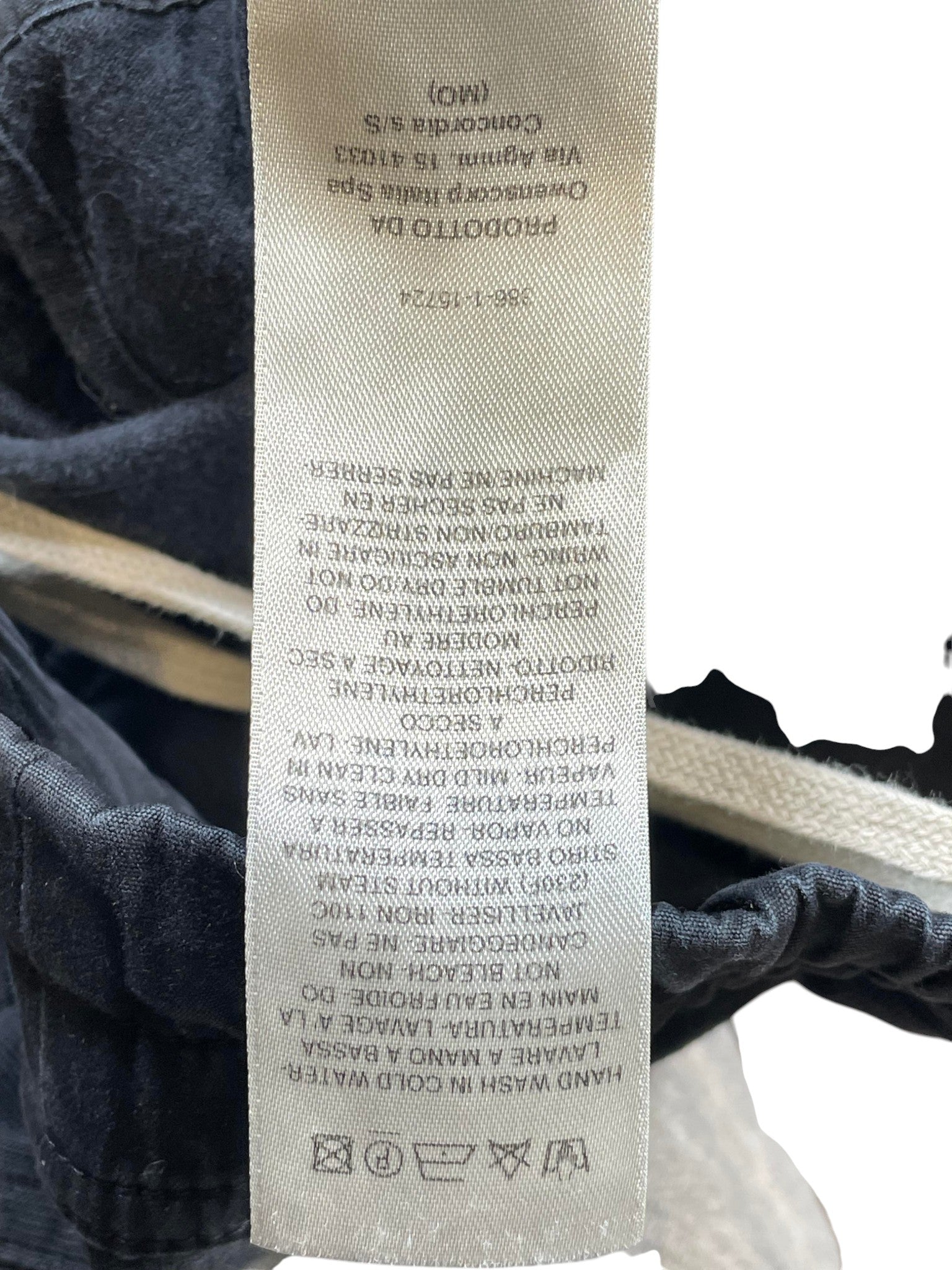 Rick Owens Black Cargo Sweats