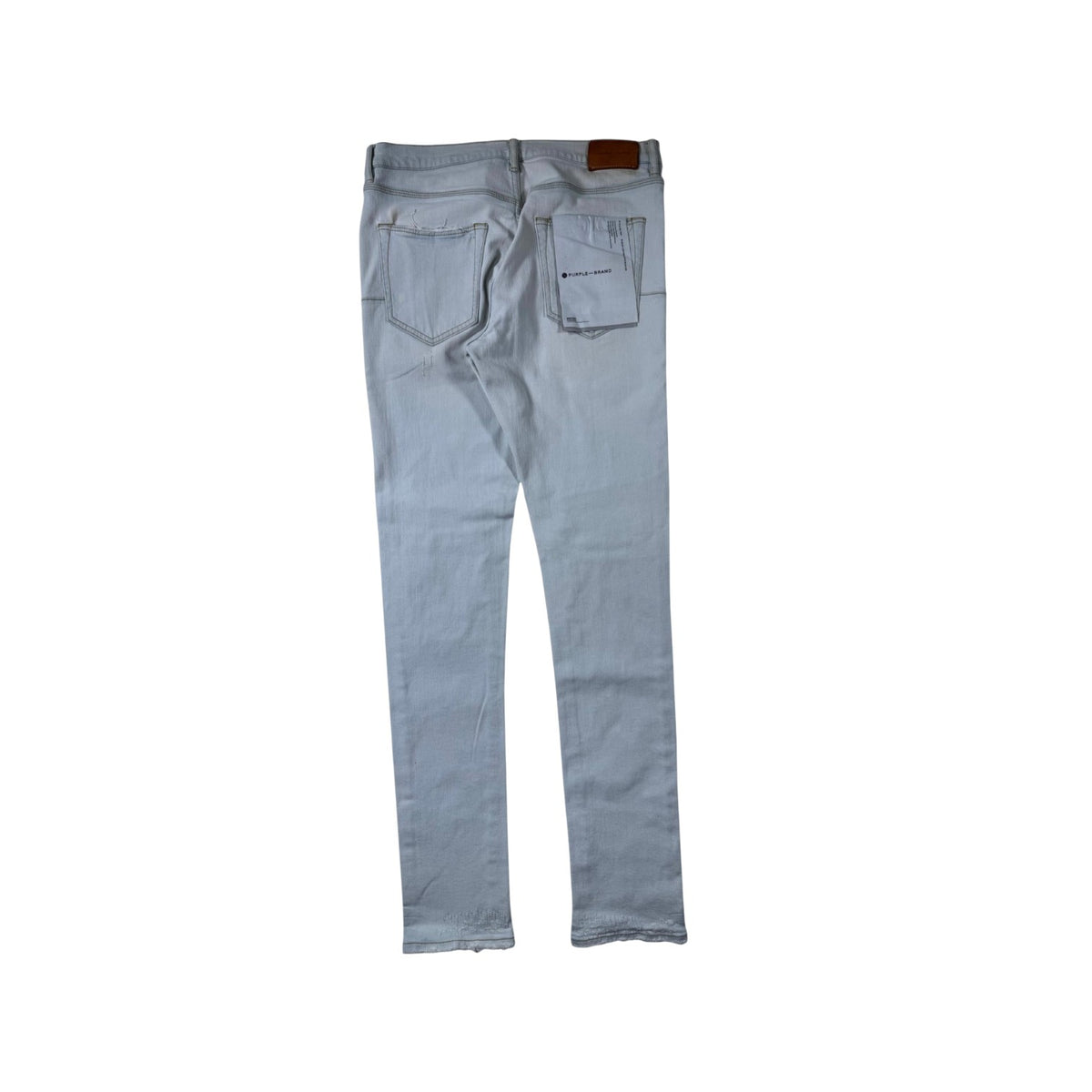 Purple Brand Stitch Light Wash Jeans
