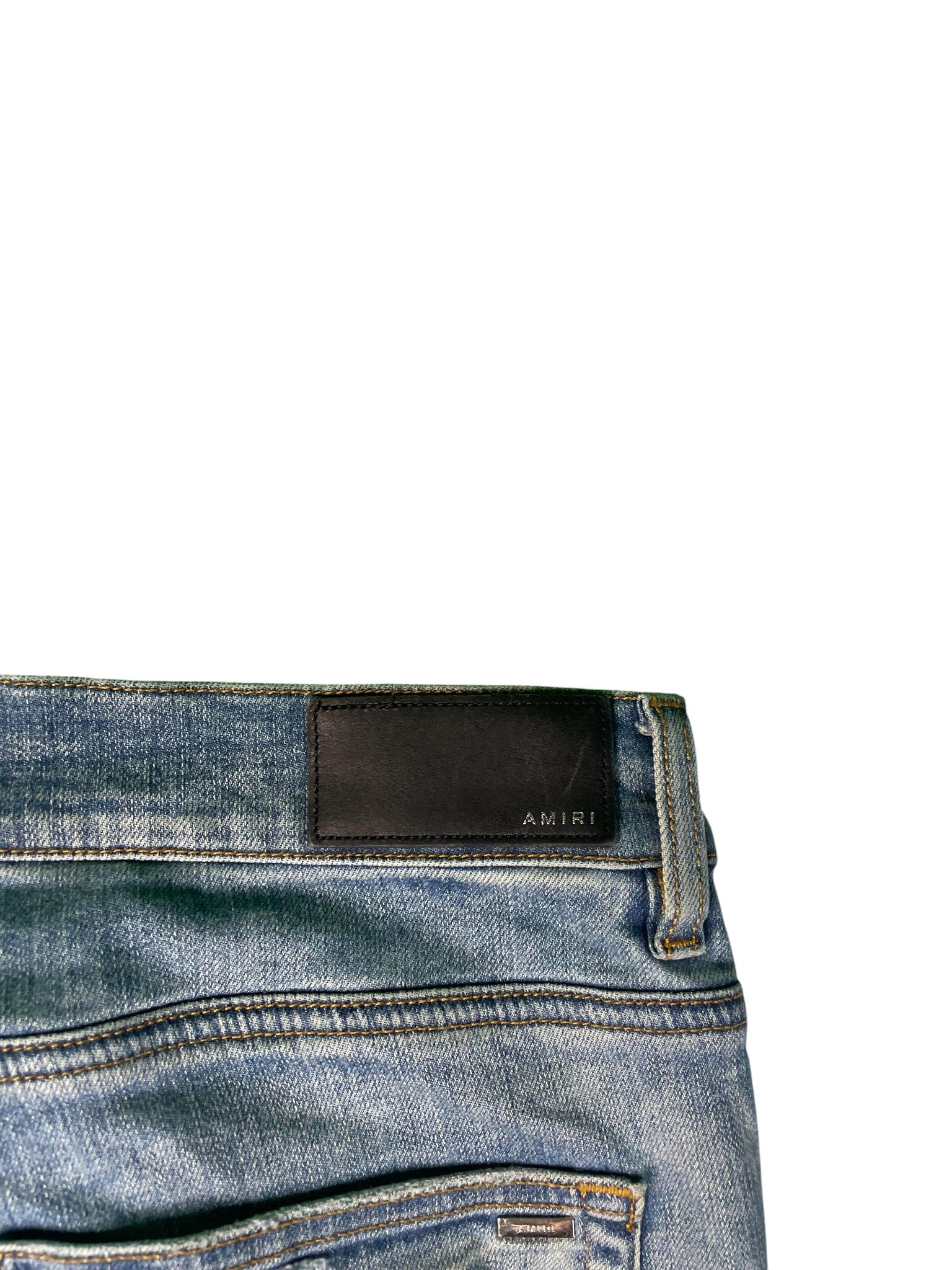 Amiri Quilted Art Patch Jeans