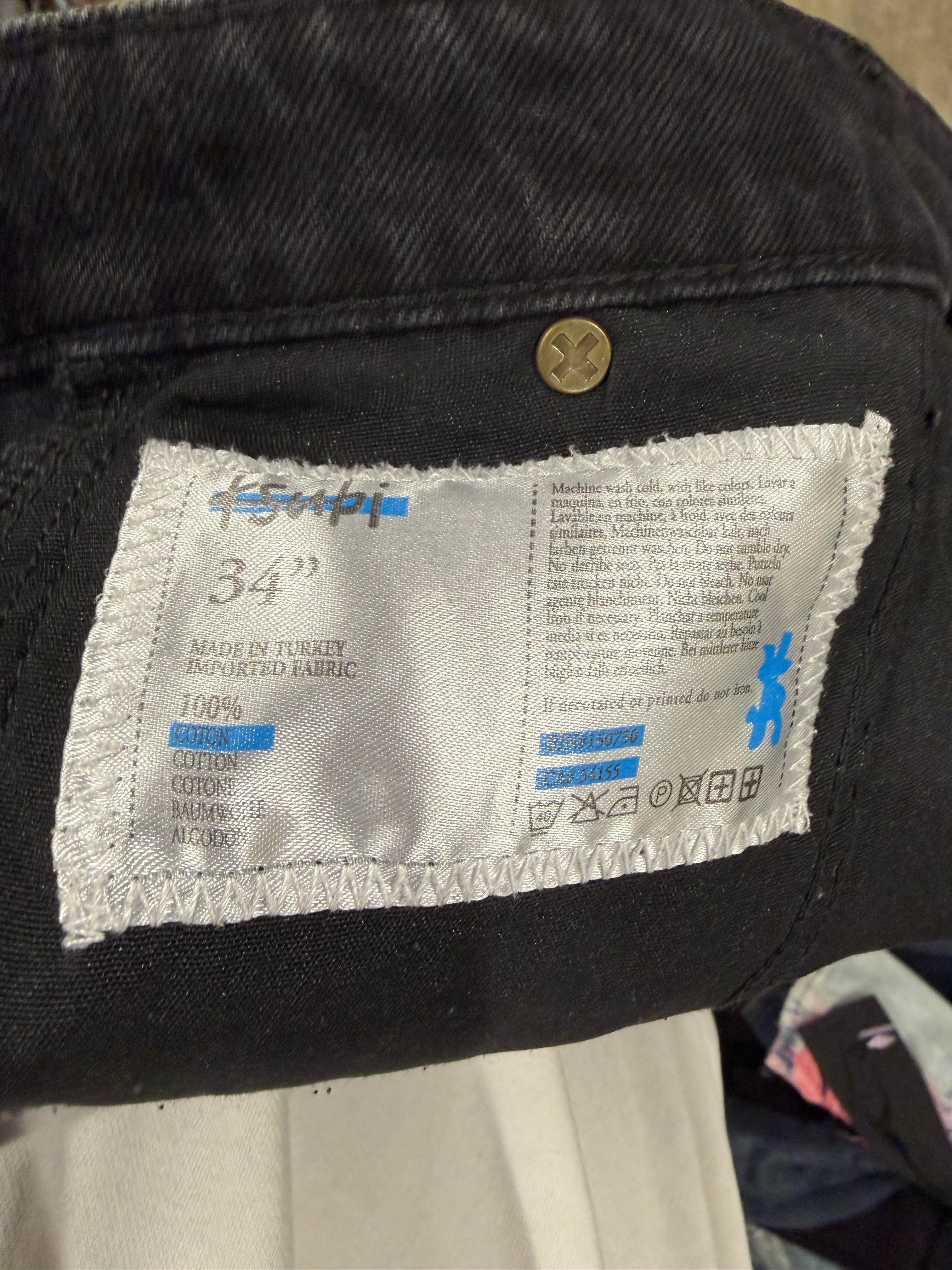 Ksubi Double Knee Black Jeans