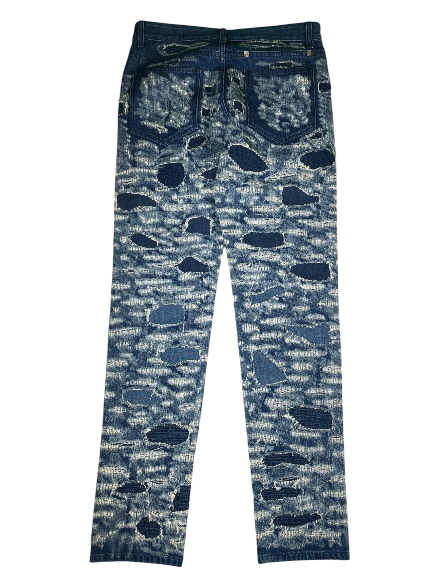 Givenchy Distressed Dark Wash Jeans