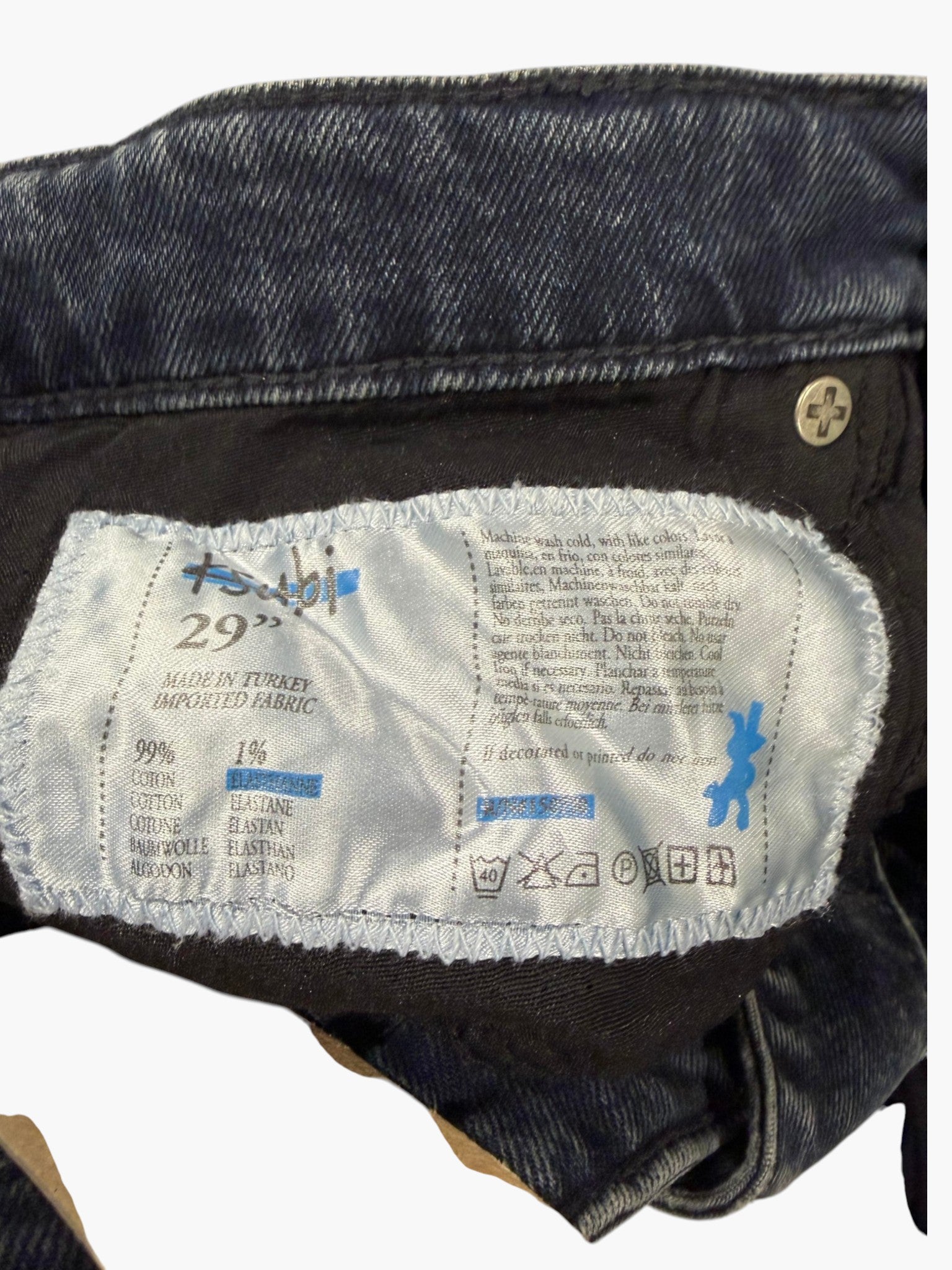 Ksubi Dark Navy Wash Jeans