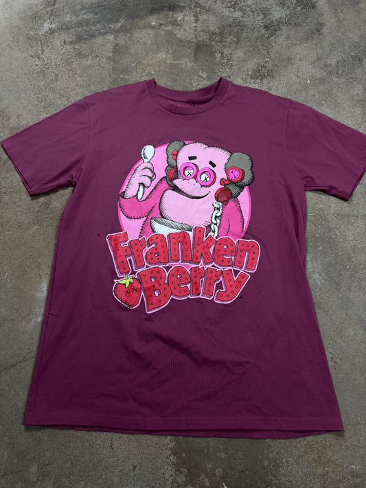 KAWS Franken Berry Tee Used Large
