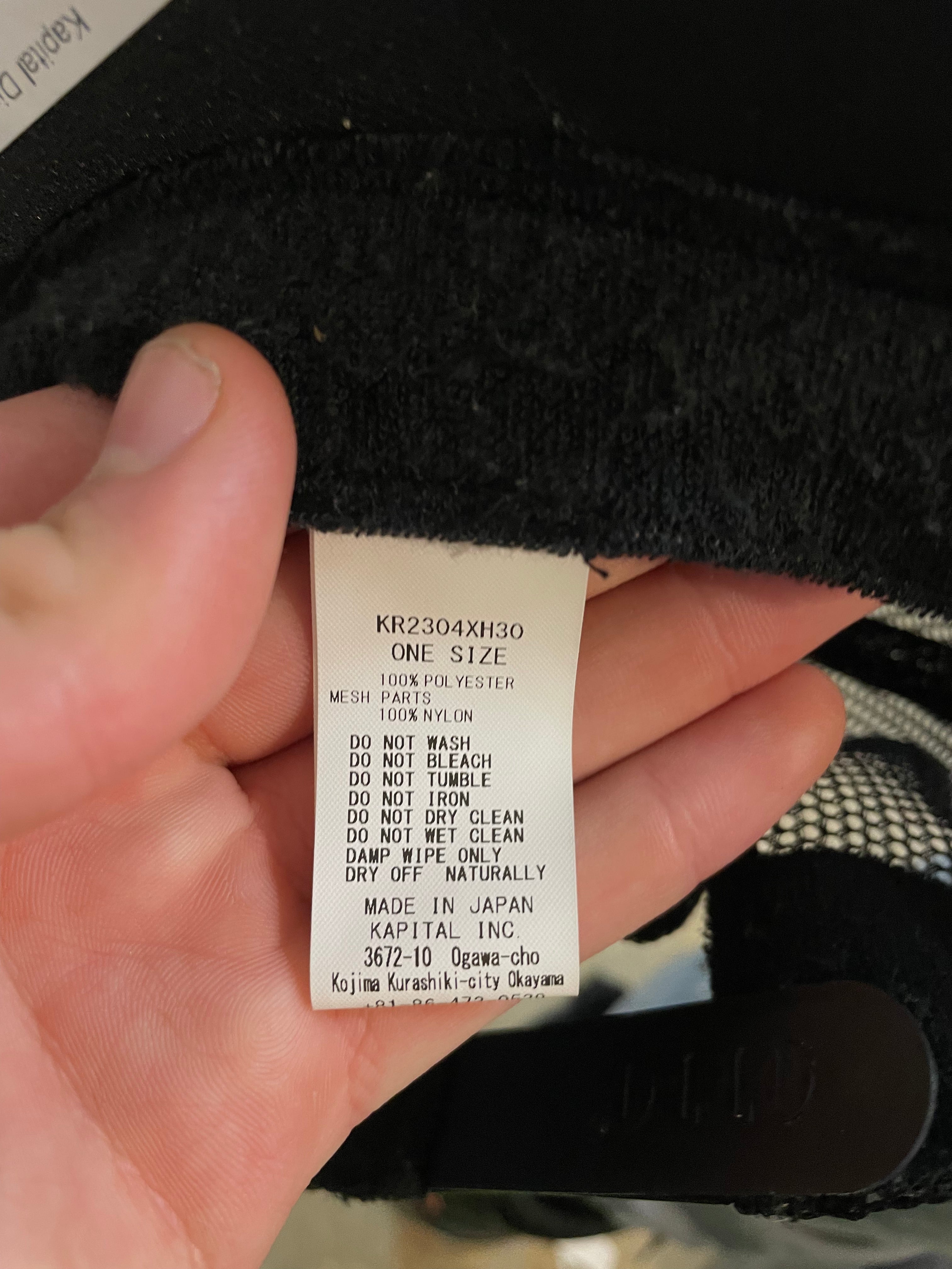 Kapital Dirty Shrink Cap Used OS