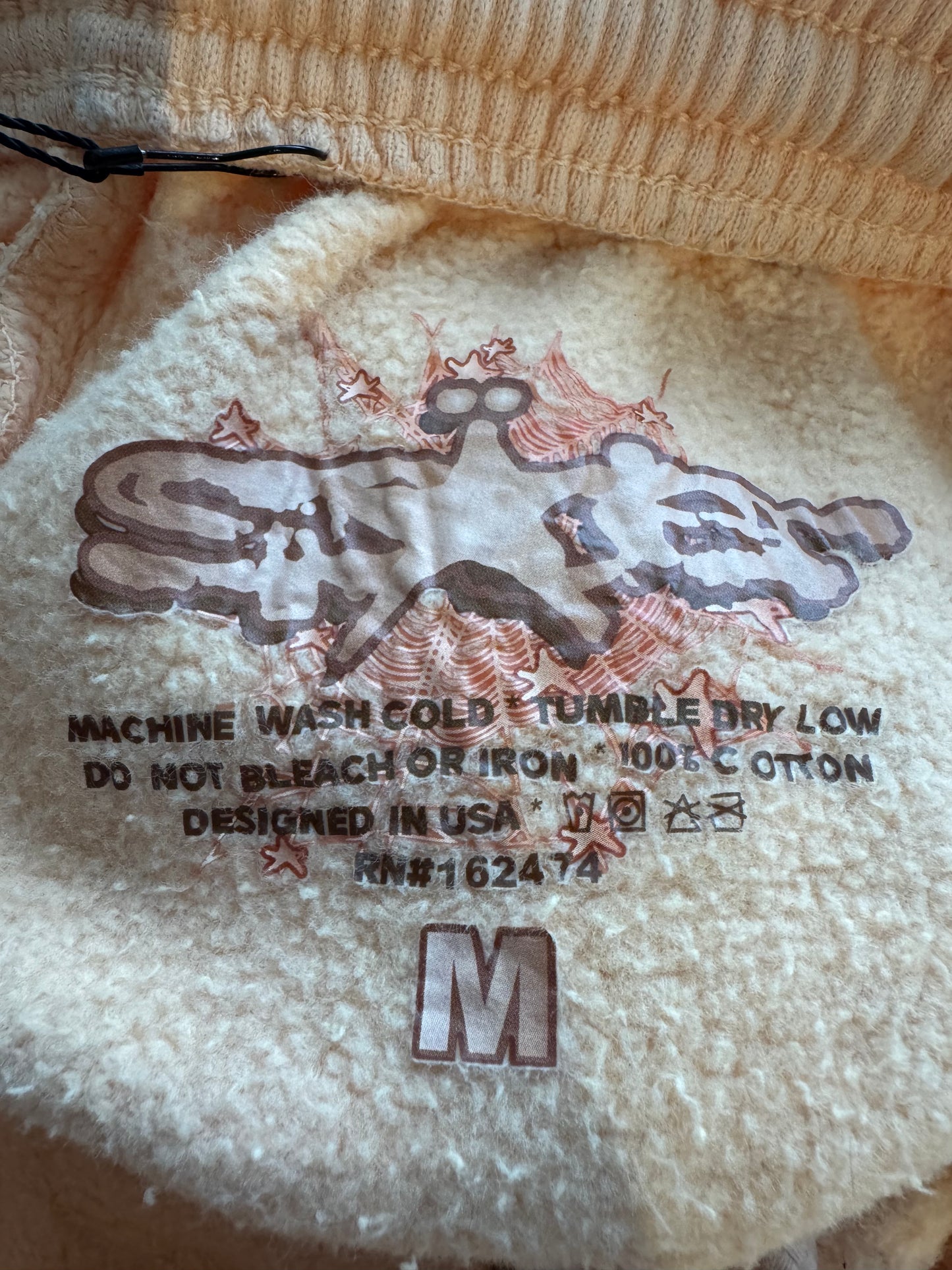 Sp5der Logo Peach Sweatsuit