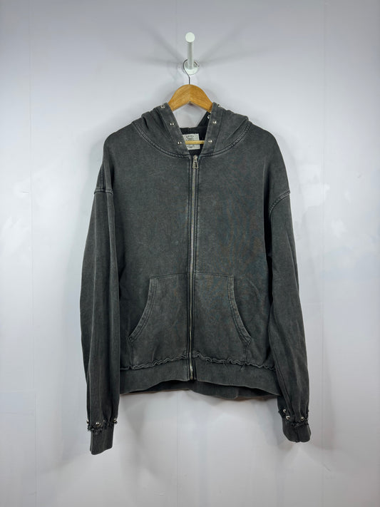 Saint Vanity Black Studded Hoodie