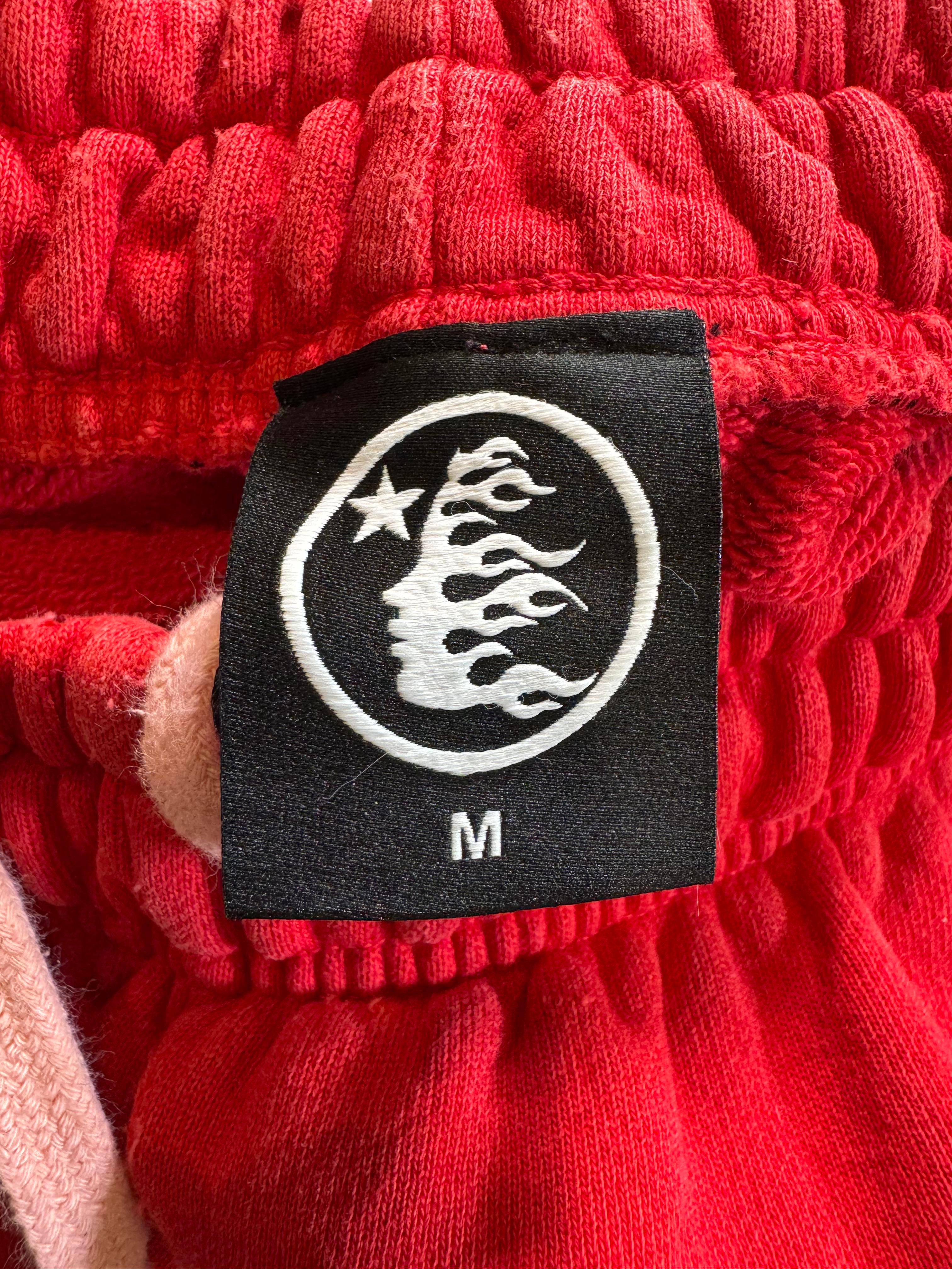 Hellstar Racer Red Flared Sweats