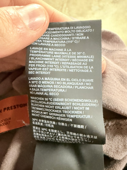 Heron Preston Swan Tee Taupe Used Large