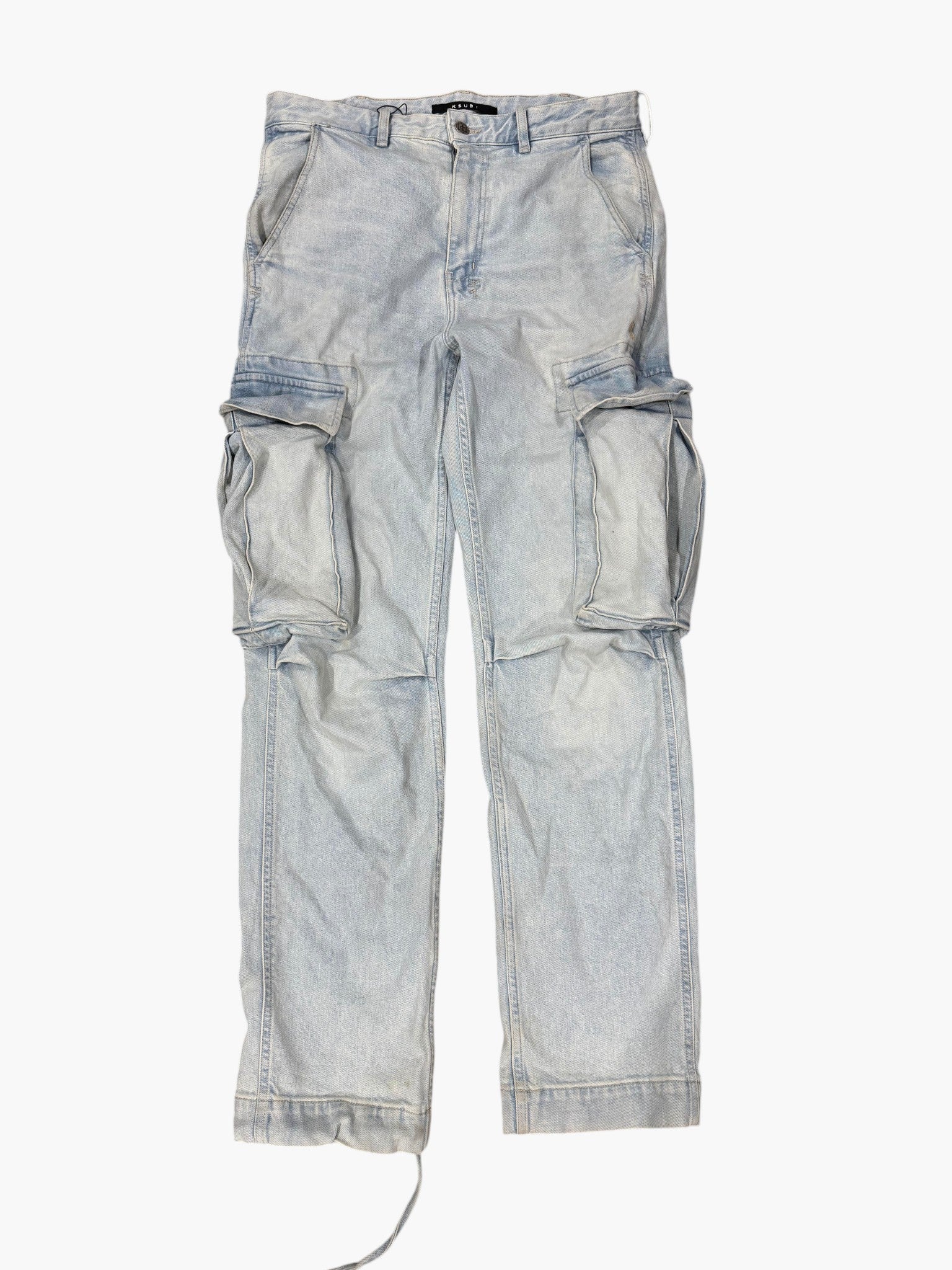 Ksubi Cargo Light Wash Pants