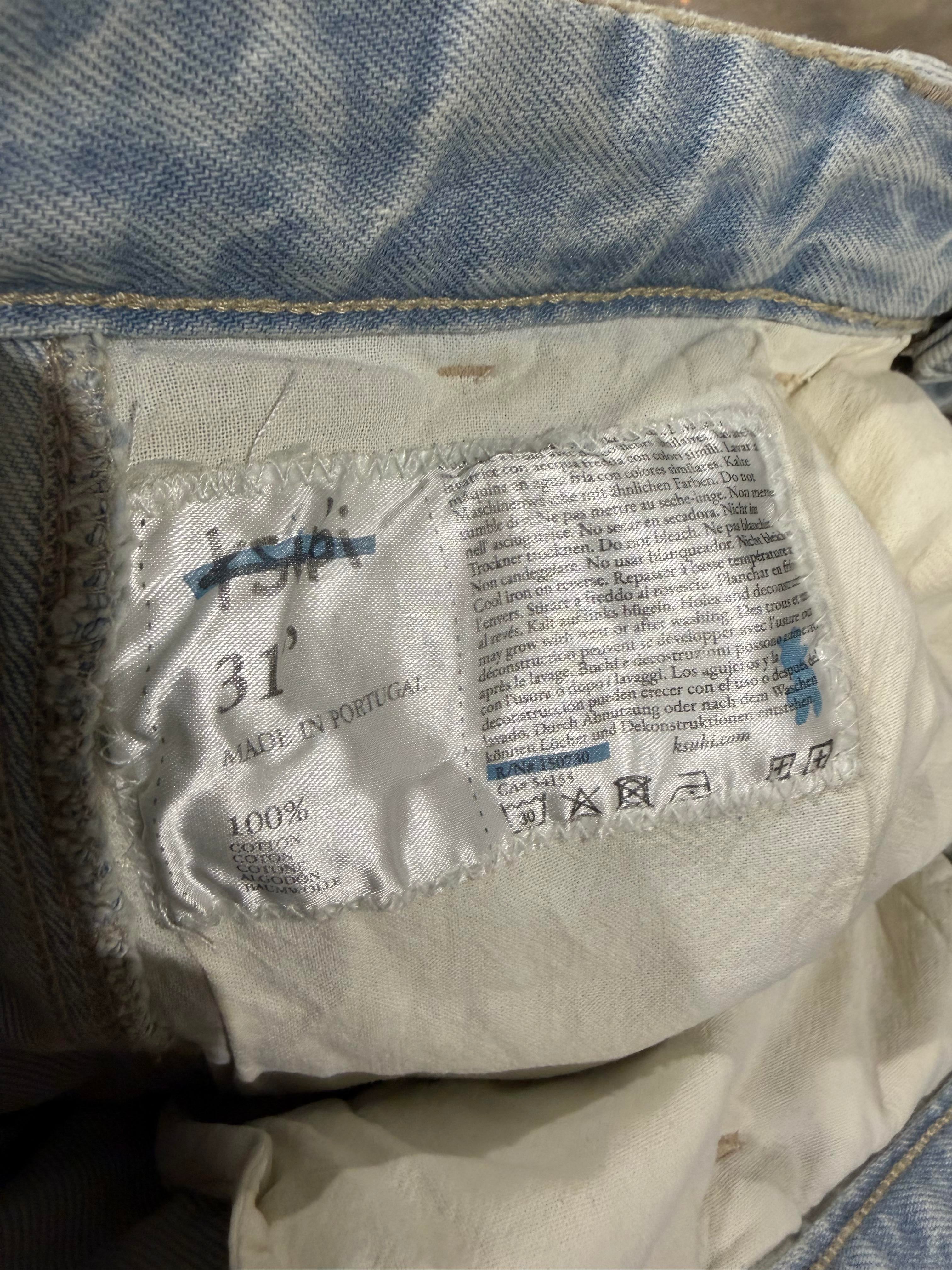 Ksubi Cargo Light Wash Pants