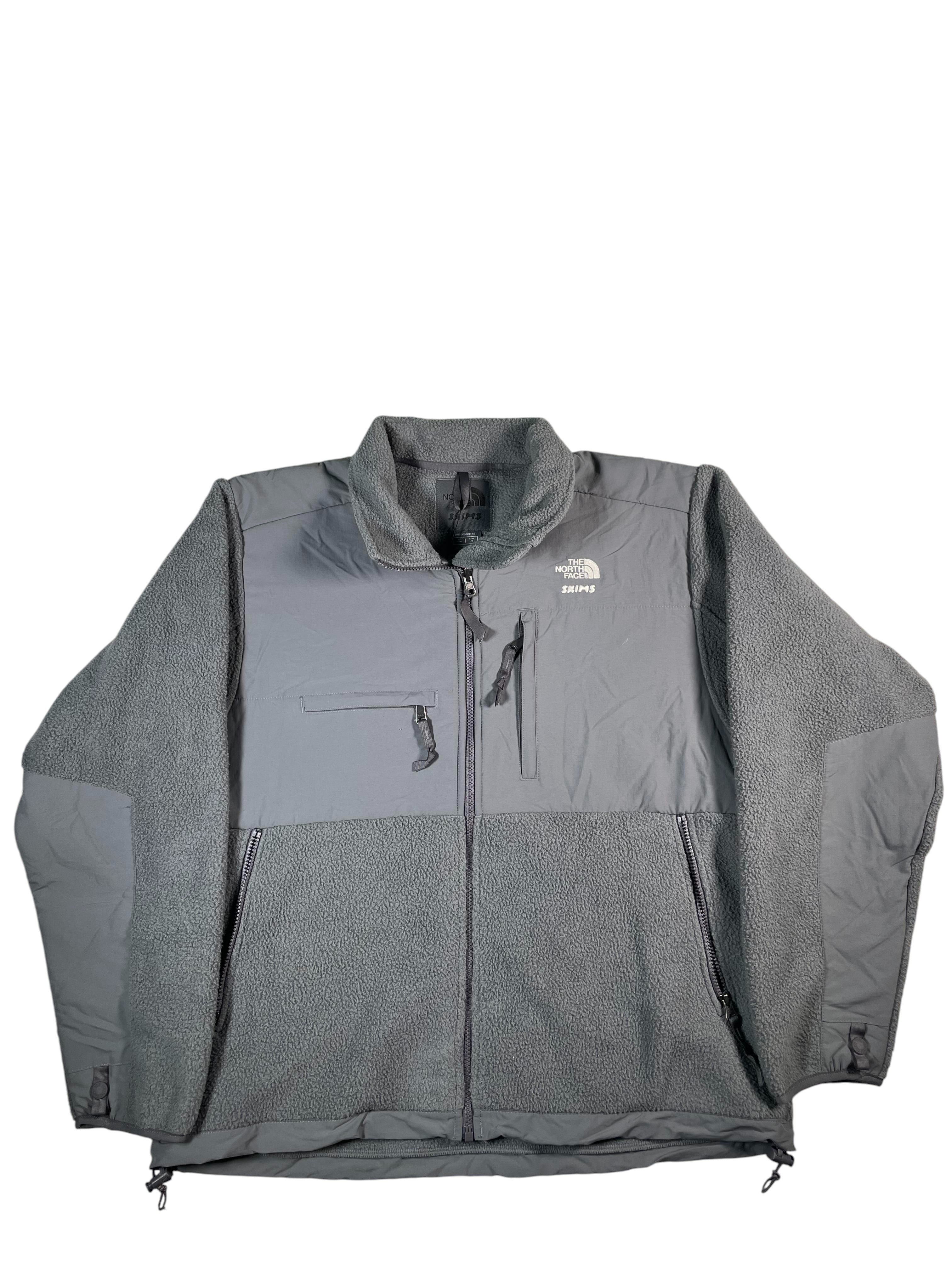 The North Face x Skims Tech Gunmetal Grey Fleece Jacket