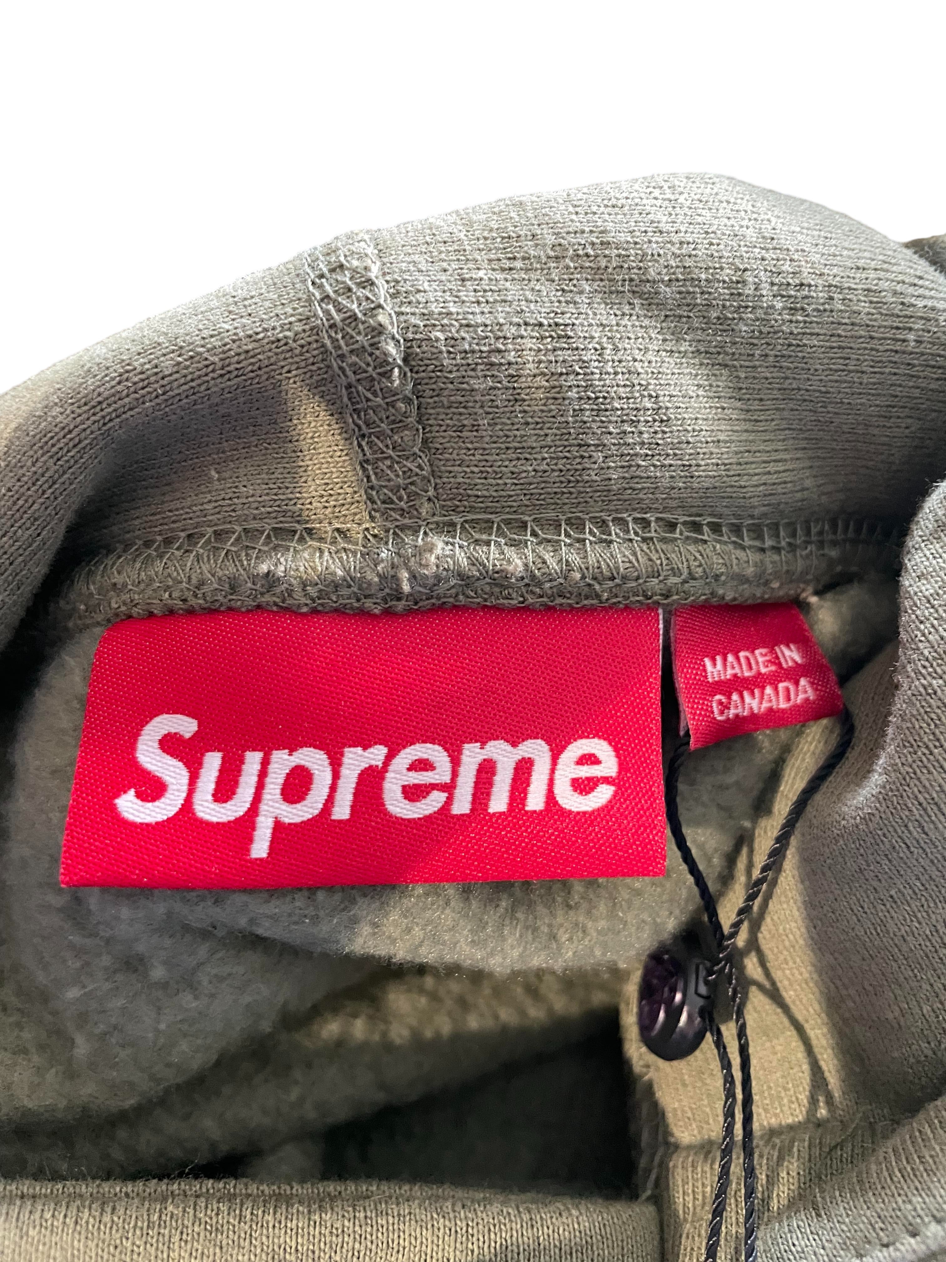 Supreme Bogo Olive Hoodie