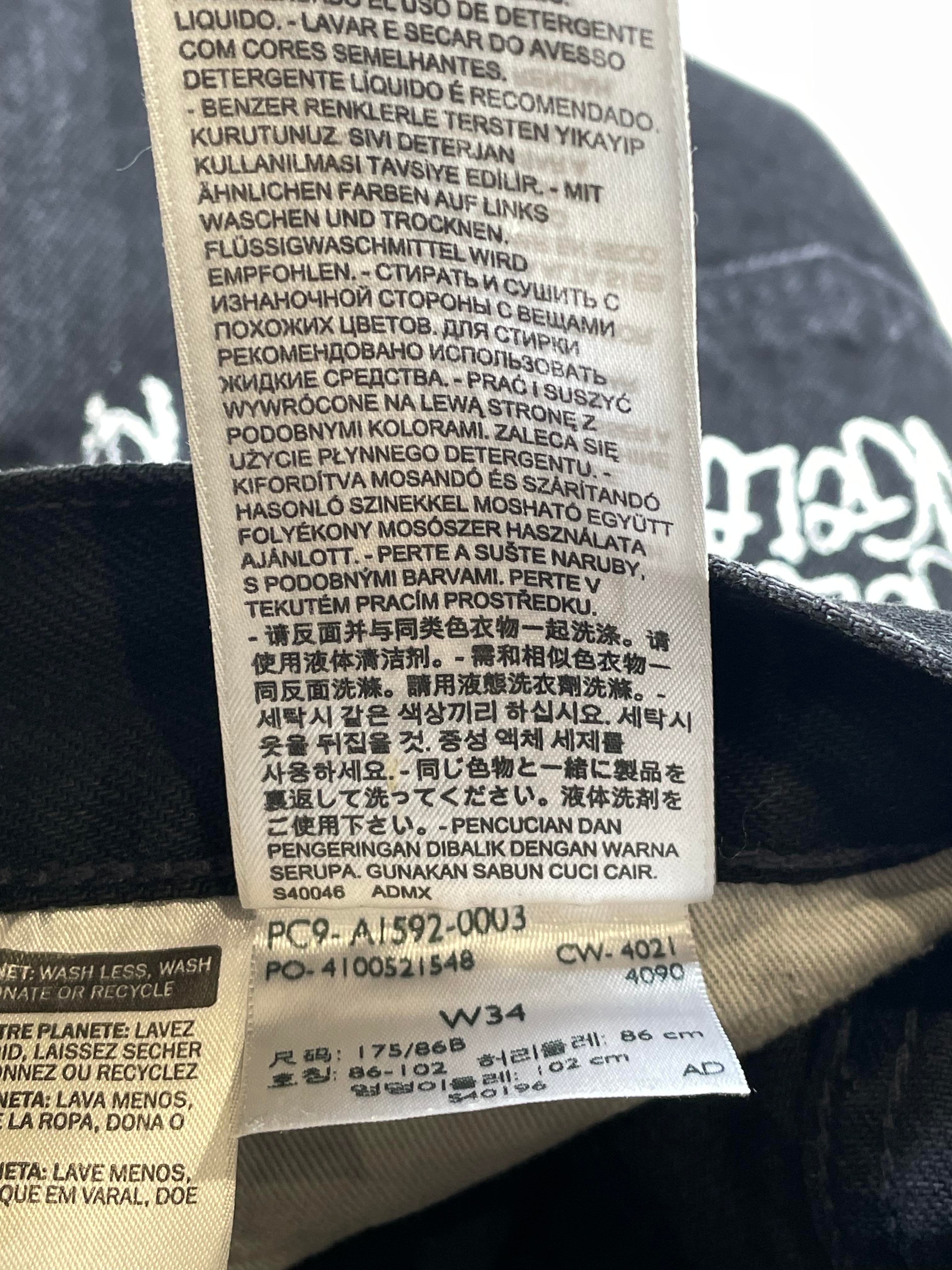Denim Tears CPFM Black Jeans