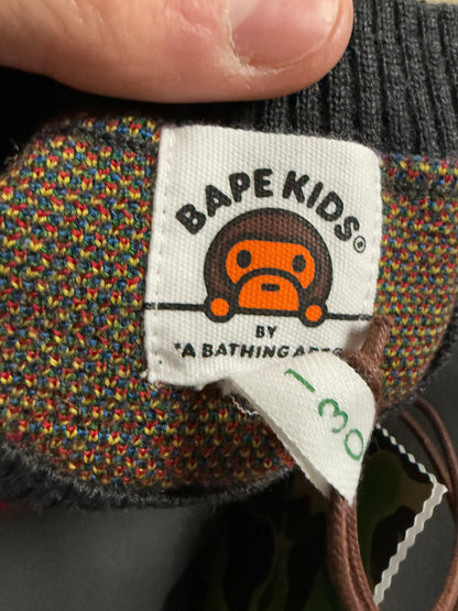 Bape Kids Crewneck New With Tags Size 6-8