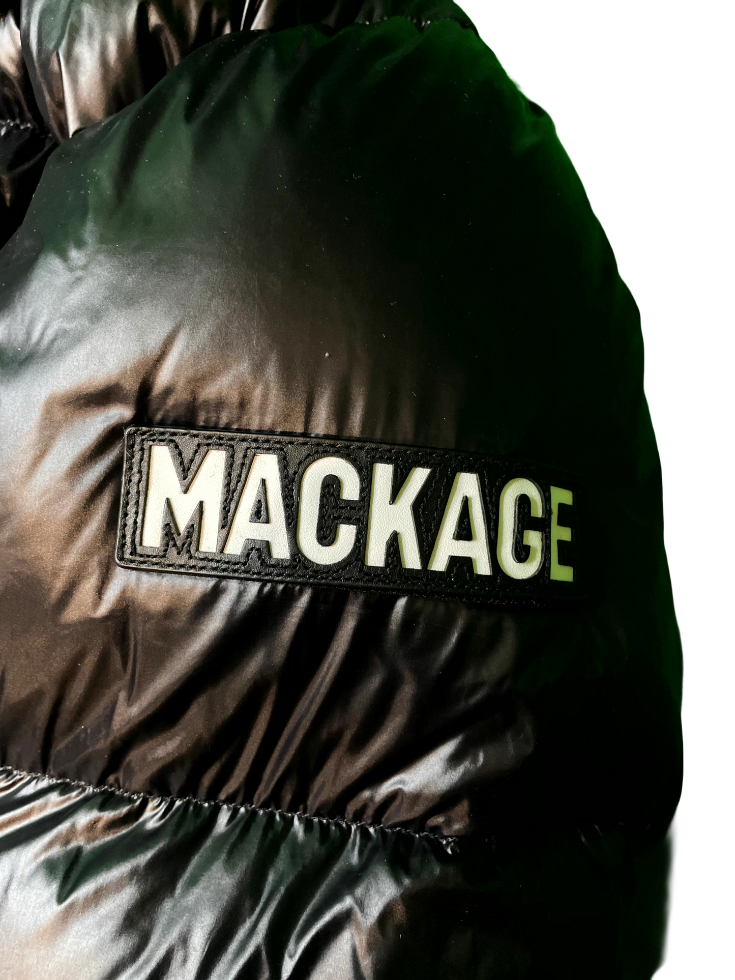 Mackage Puffer Sleeve Logo Black Jacket