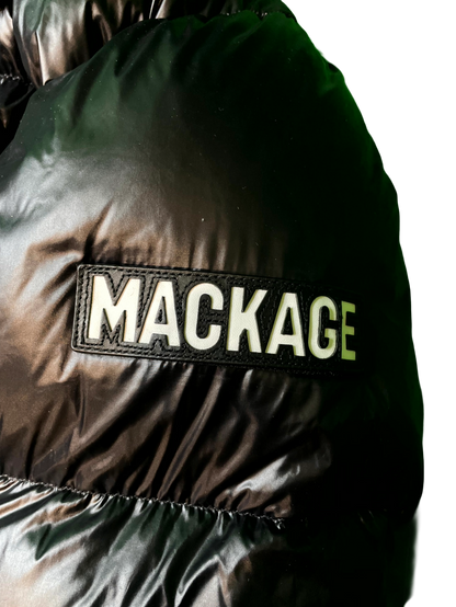 Mackage Puffer Sleeve Logo Black Jacket