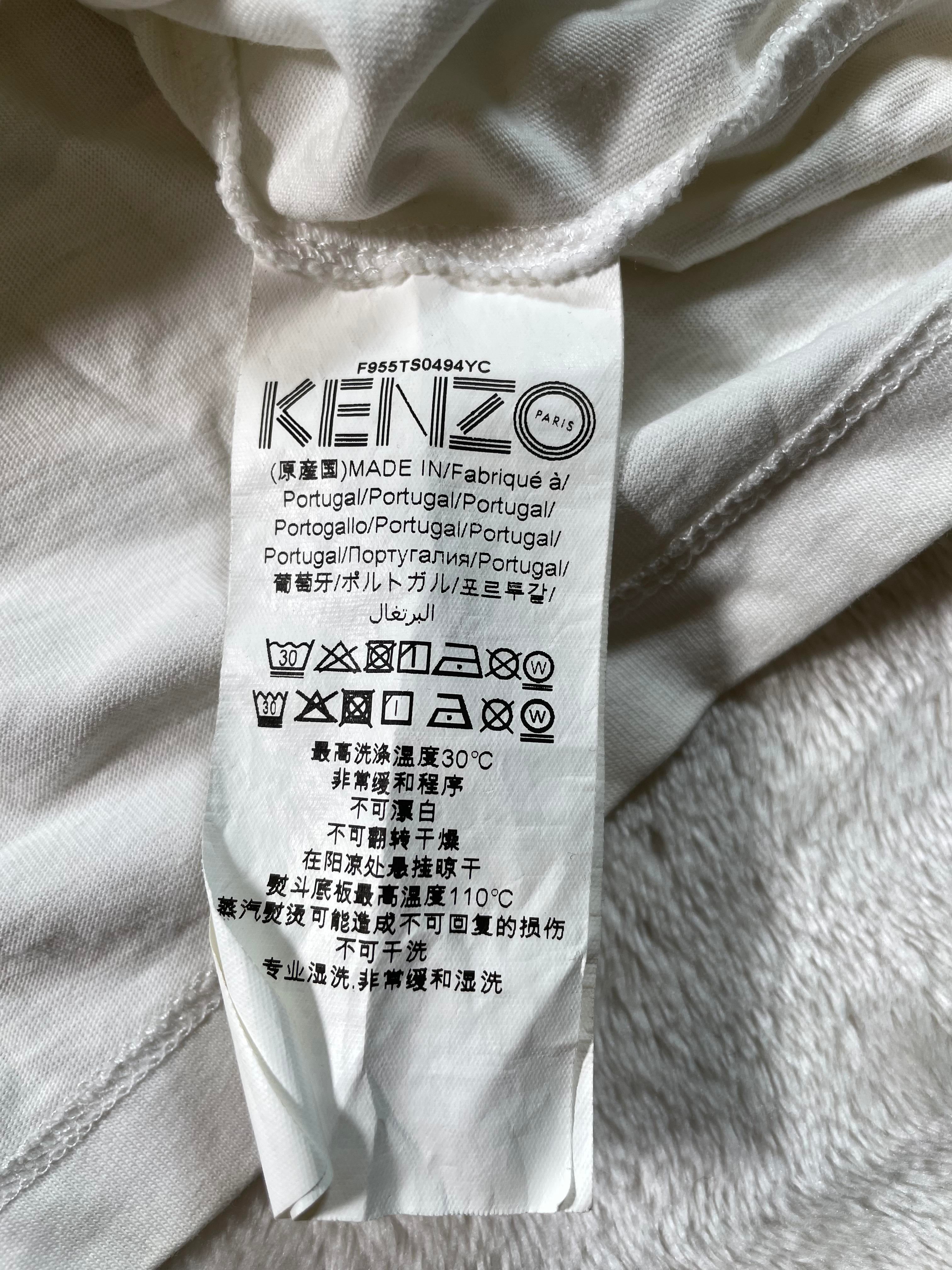 Kenzo White Eye Tee