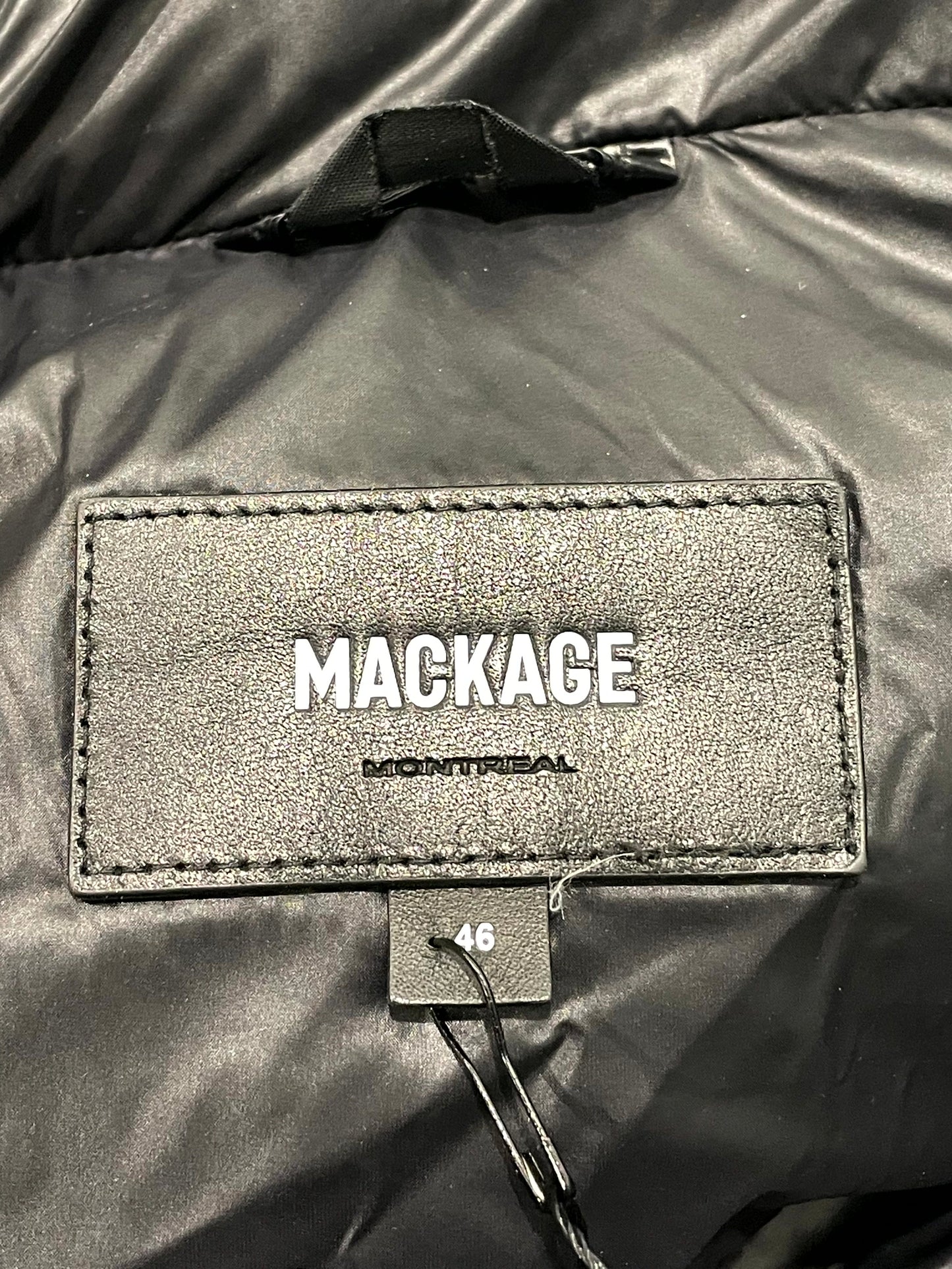 Mackage Puffer Sleeve Logo Black Jacket