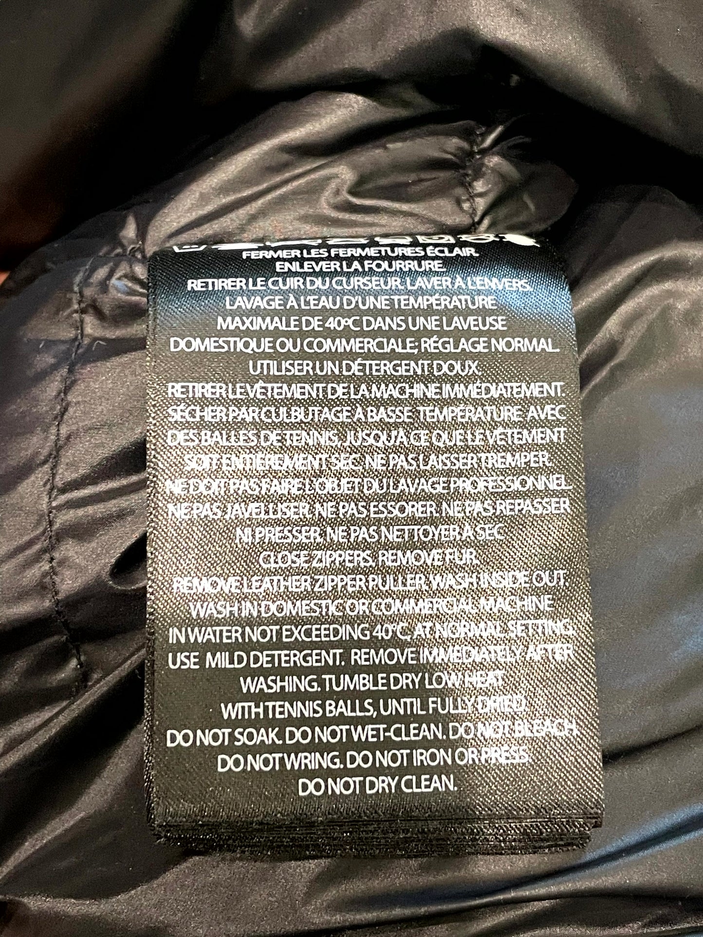 Mackage Puffer Sleeve Logo Black Jacket