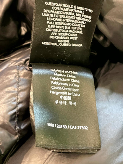 Mackage Puffer Sleeve Logo Black Jacket