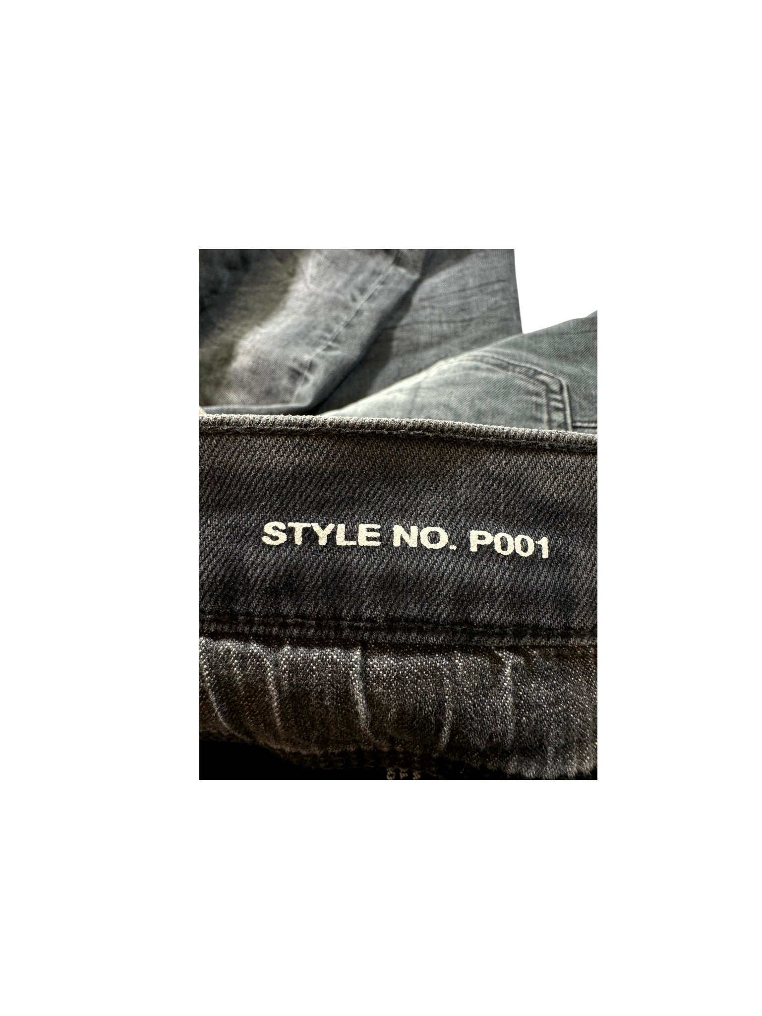 Ksubi Plain Black Wash Jeans