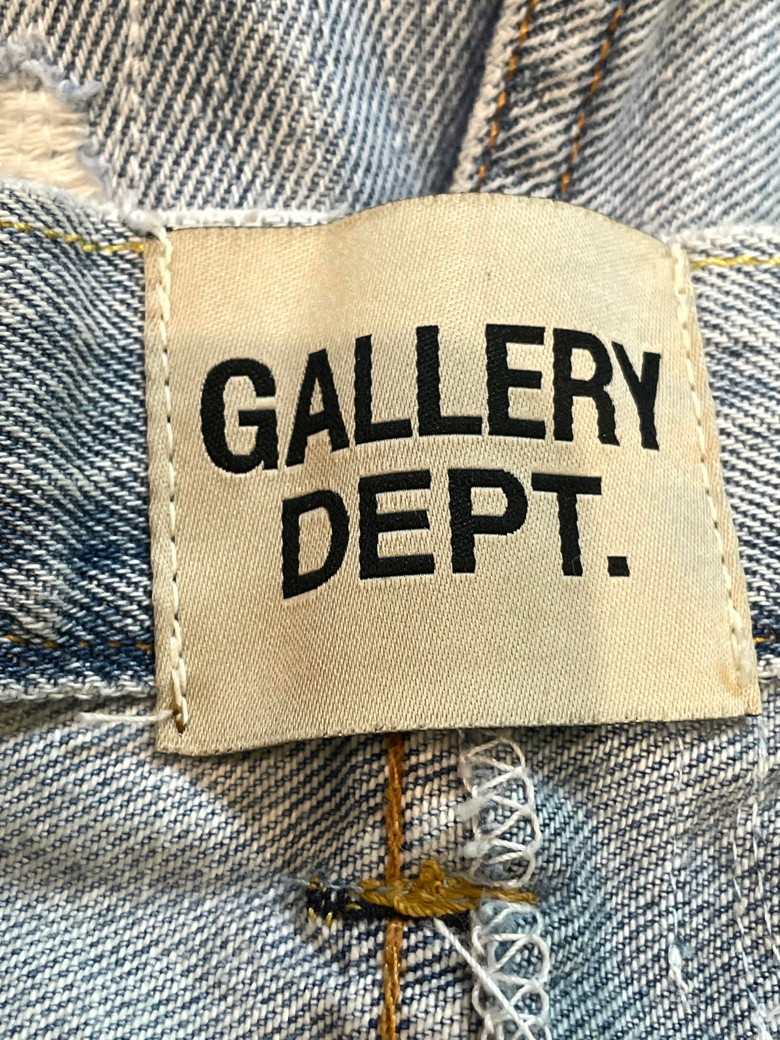 Gallery Dept Distressed Flare Denim