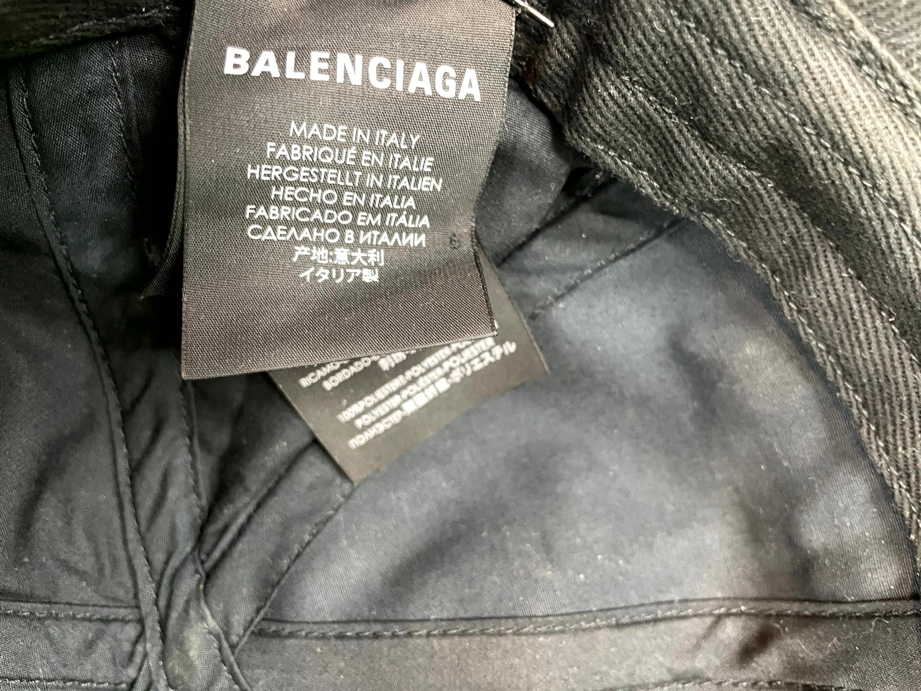 Balenciaga BLNCG 24-7 News Black Hat