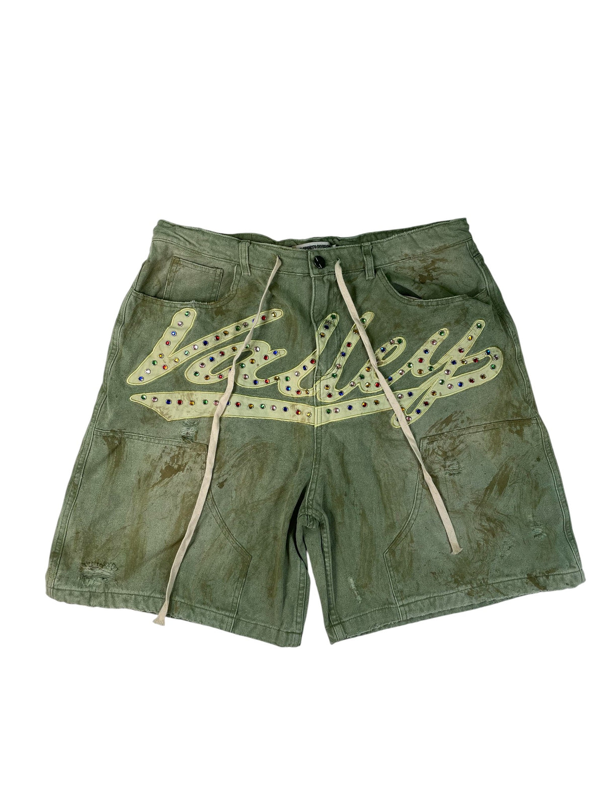 Vale 'Skittles' Olive Shorts