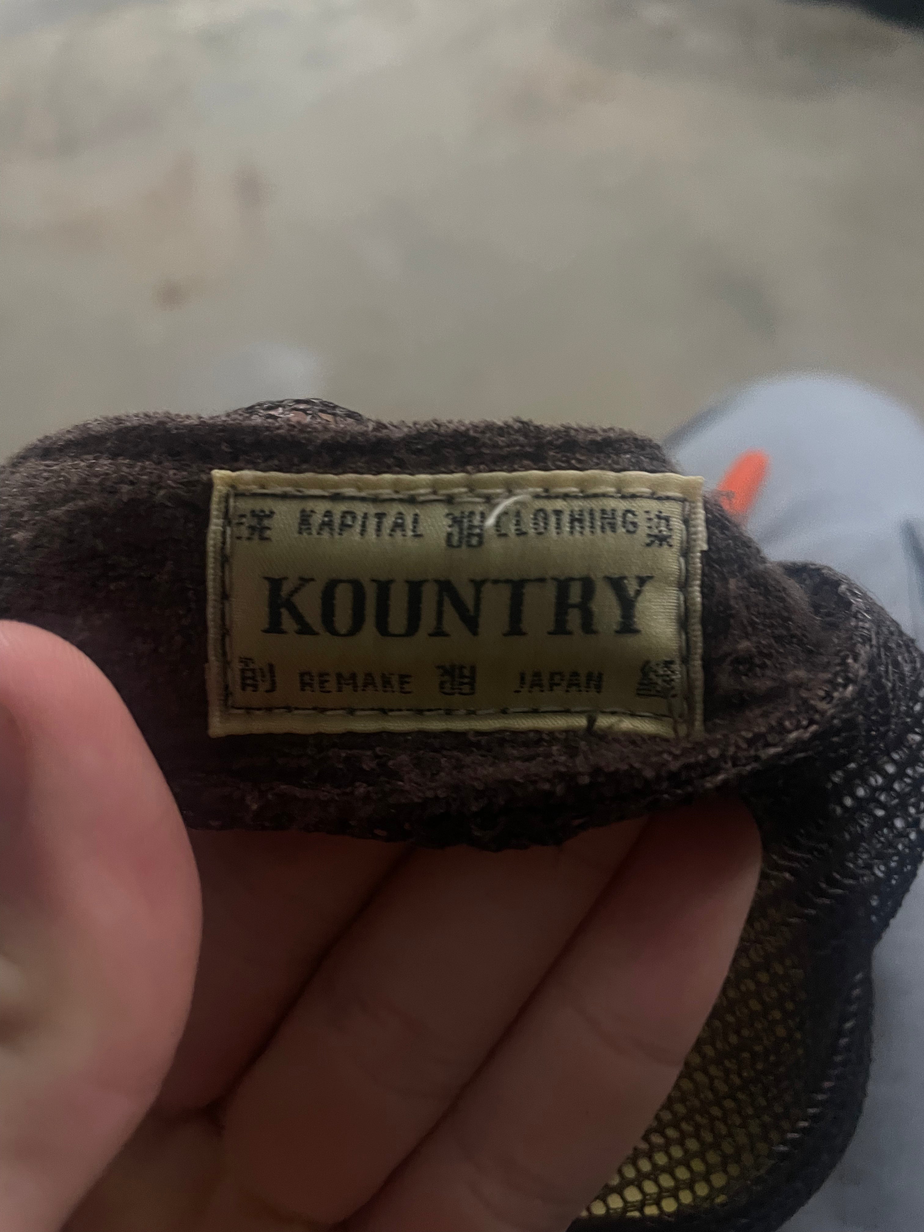 Kapital Century Trucker Brown Orange Used OS
