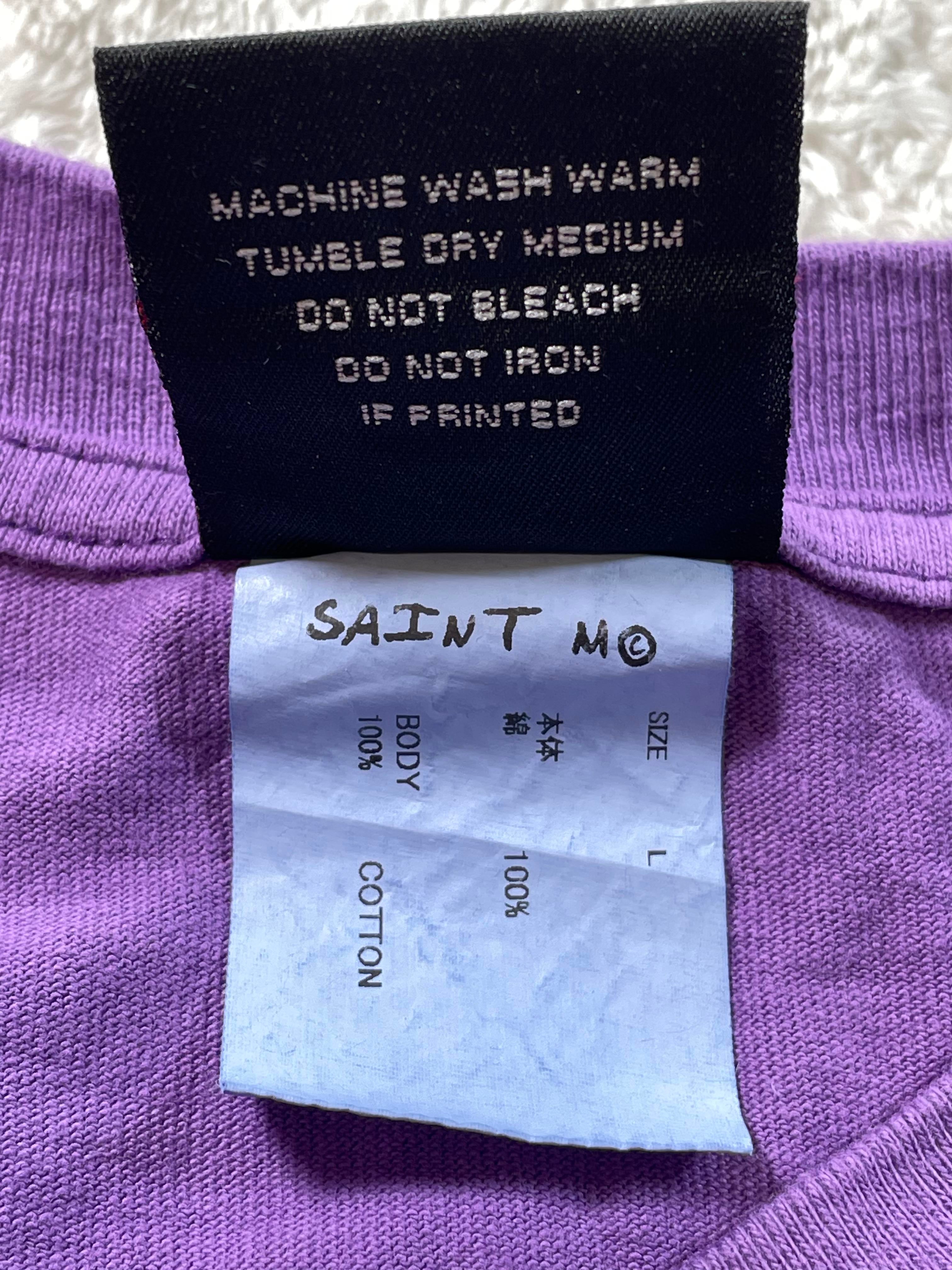 Saint Michael Earth Angel Purple Tee