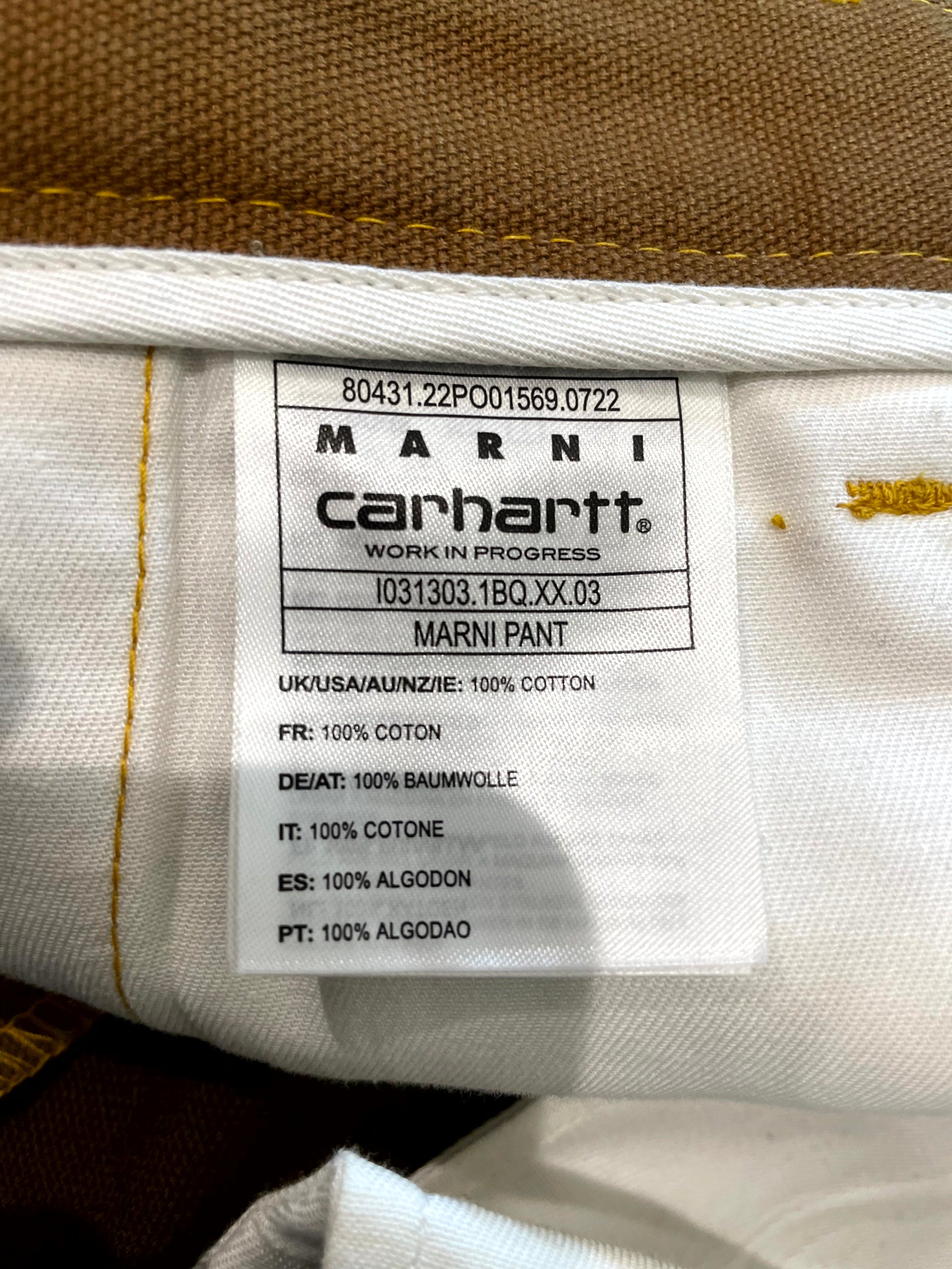 Marrni Carhartt Two Tone Jeans