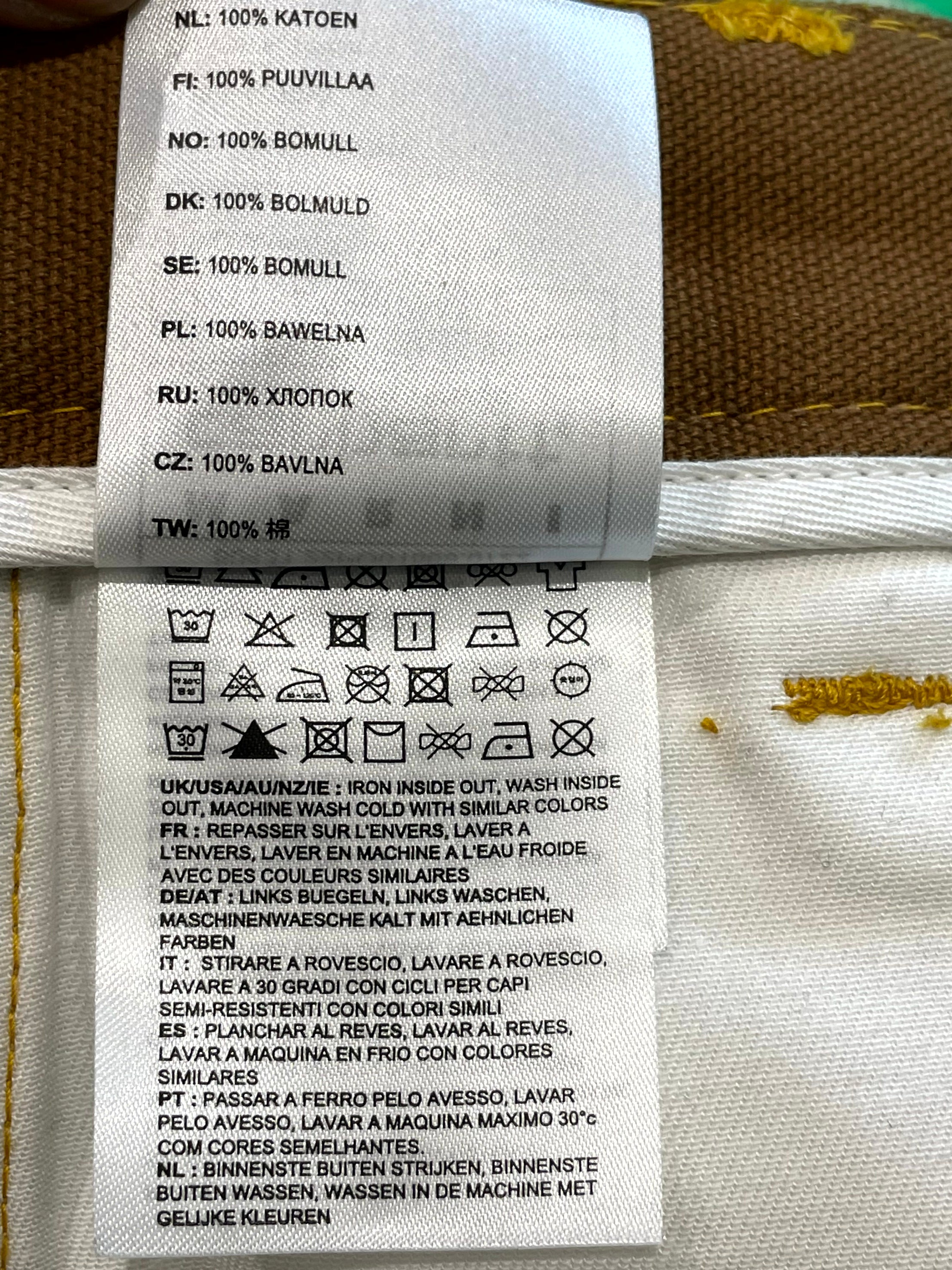 Marrni Carhartt Two Tone Jeans