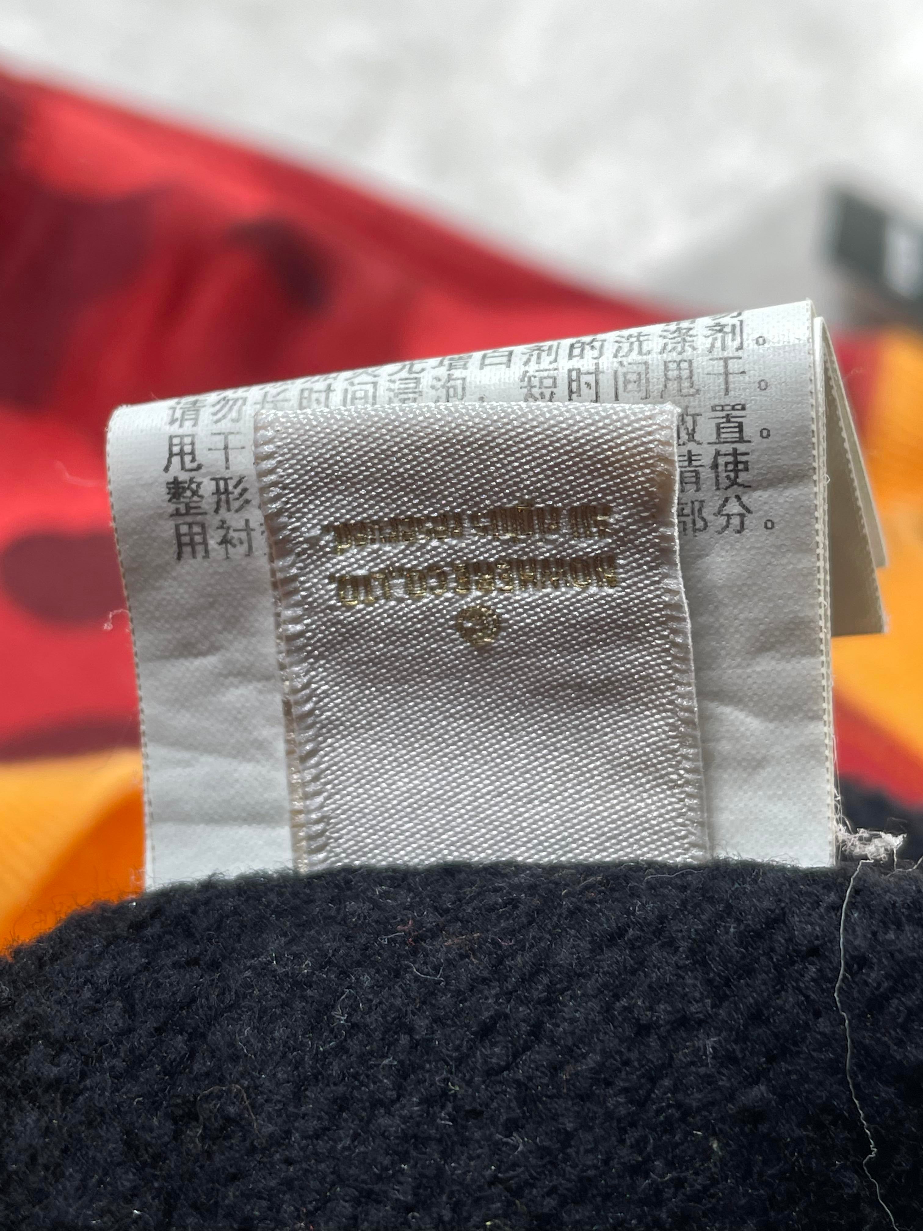 BAPE Tiger Shark Red Camo Black Split Crewneck