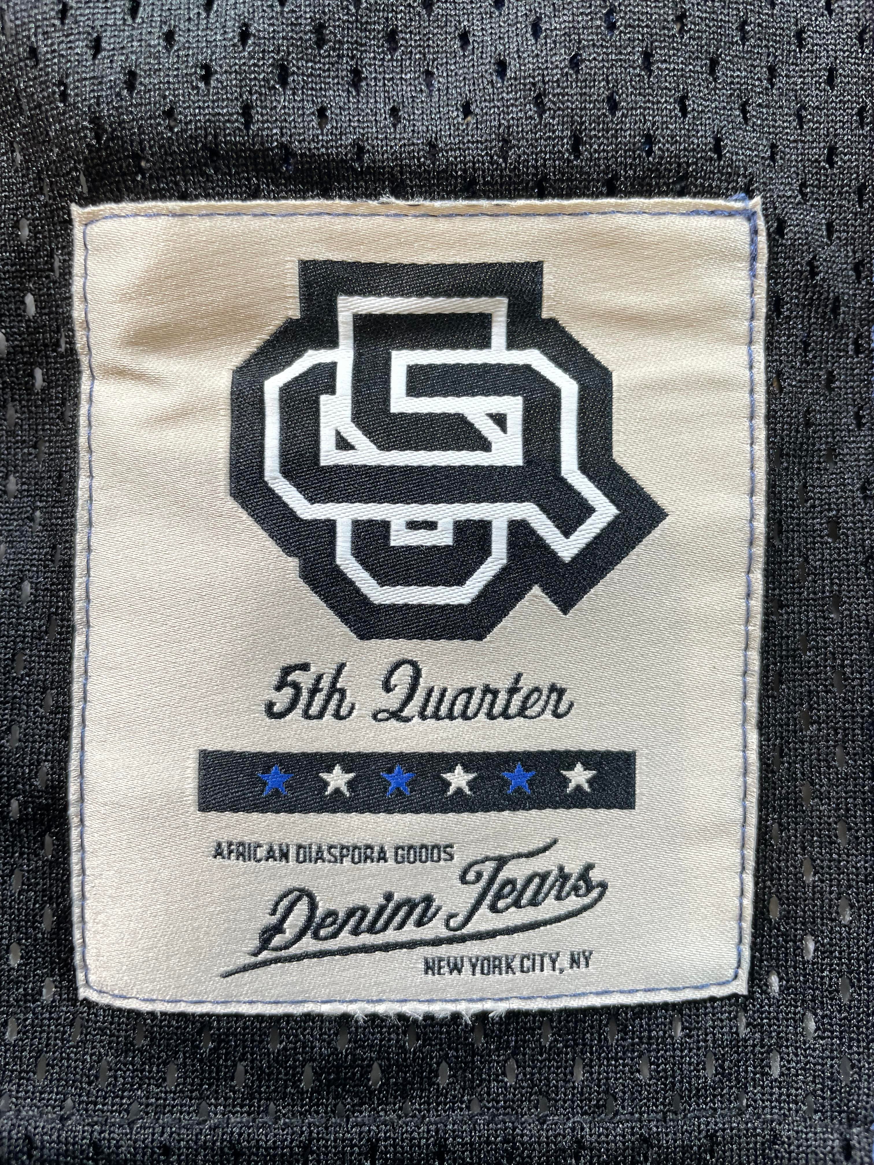 Denim Tears 5Q Game Black & Blue Jersey